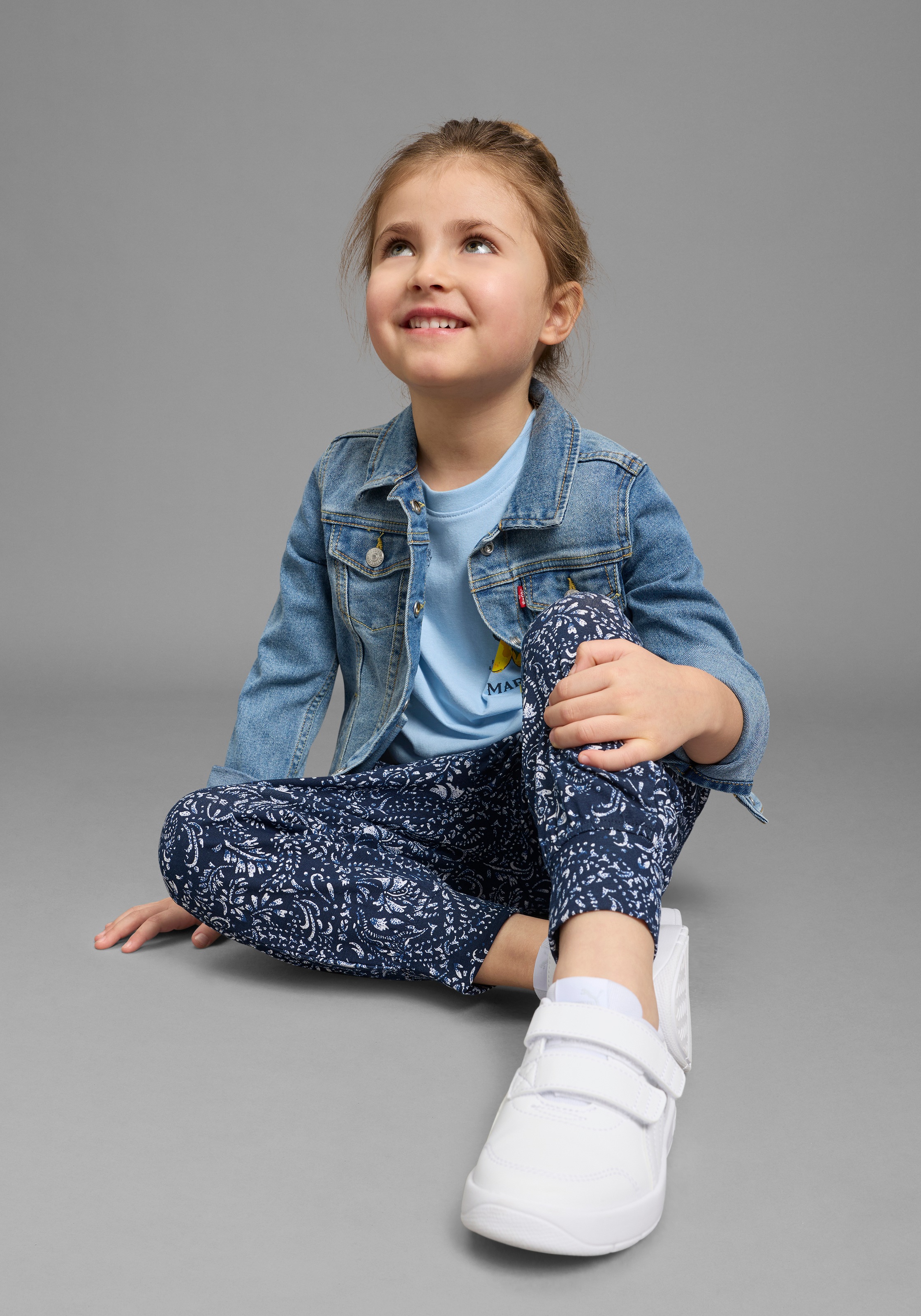 KIDSWORLD Jerseyhose »Viskose Haremshose«  für Mädchen, bequeme Passform, aus weichem Single Jersey
