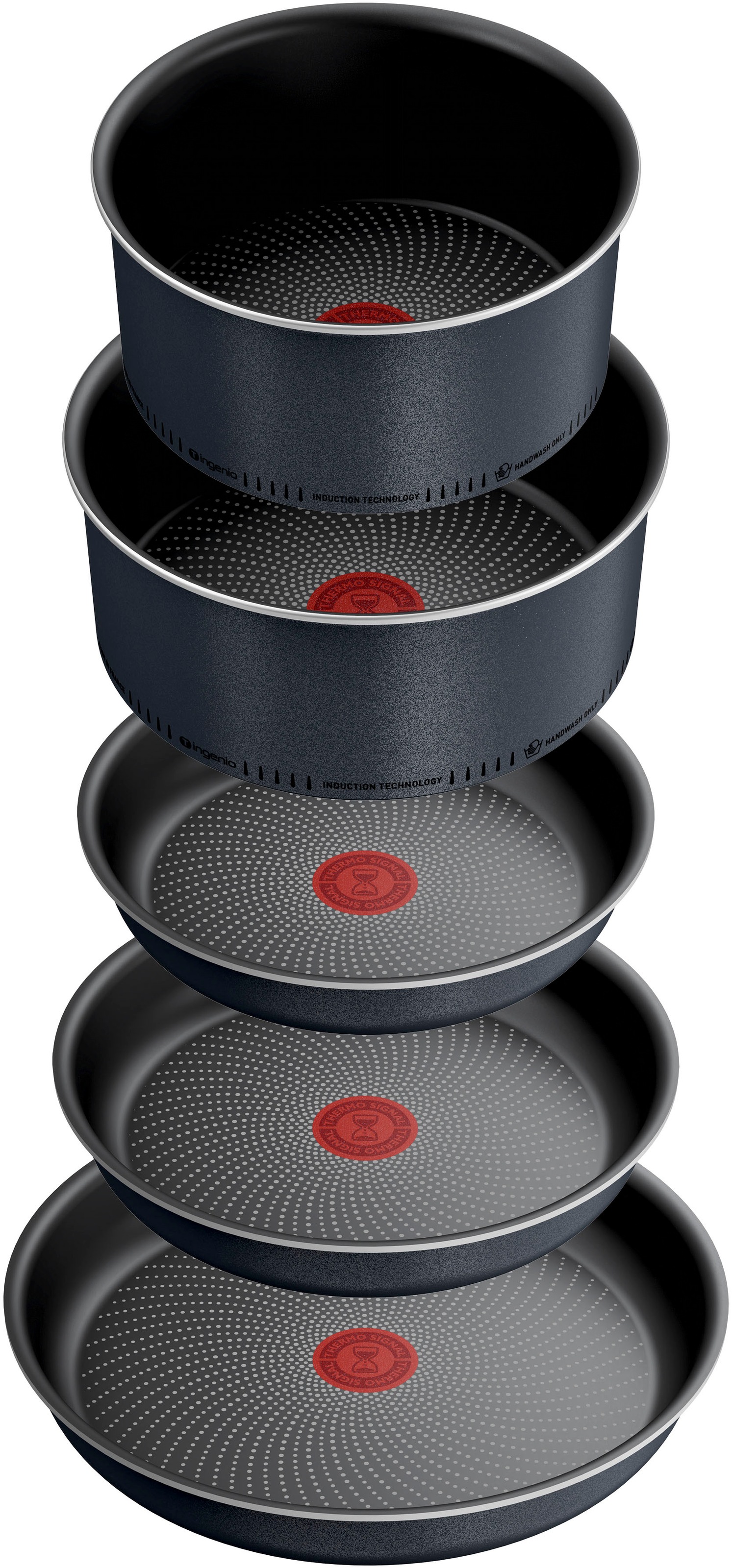 Tefal Topf-Set »Ingenio So'Light«, Aluminium, (Set, 11 tlg.), Light Tech Te günstig online kaufen