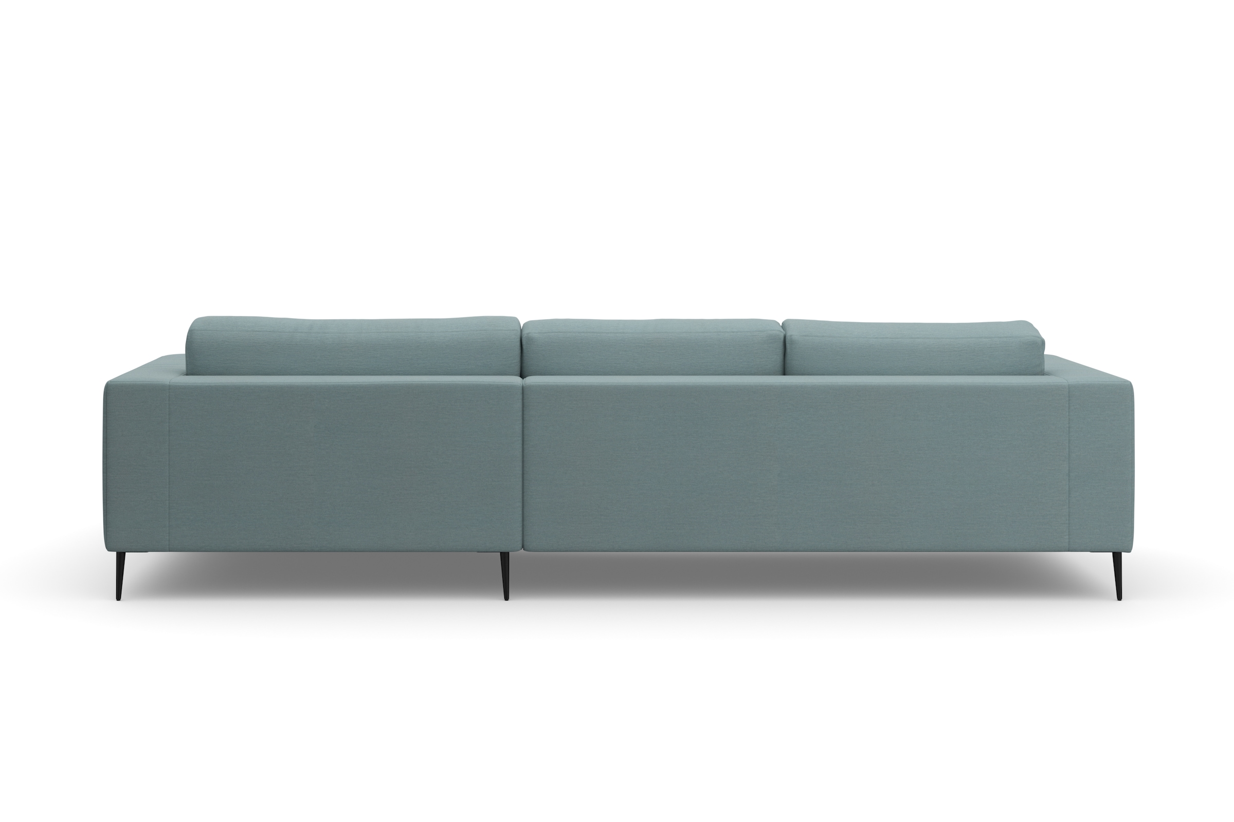 DOMO collection Ecksofa »Modica, zeitlos und elegant, L-Form«, moderne Optik mit extrabreiter Recamiere, auch in Cord