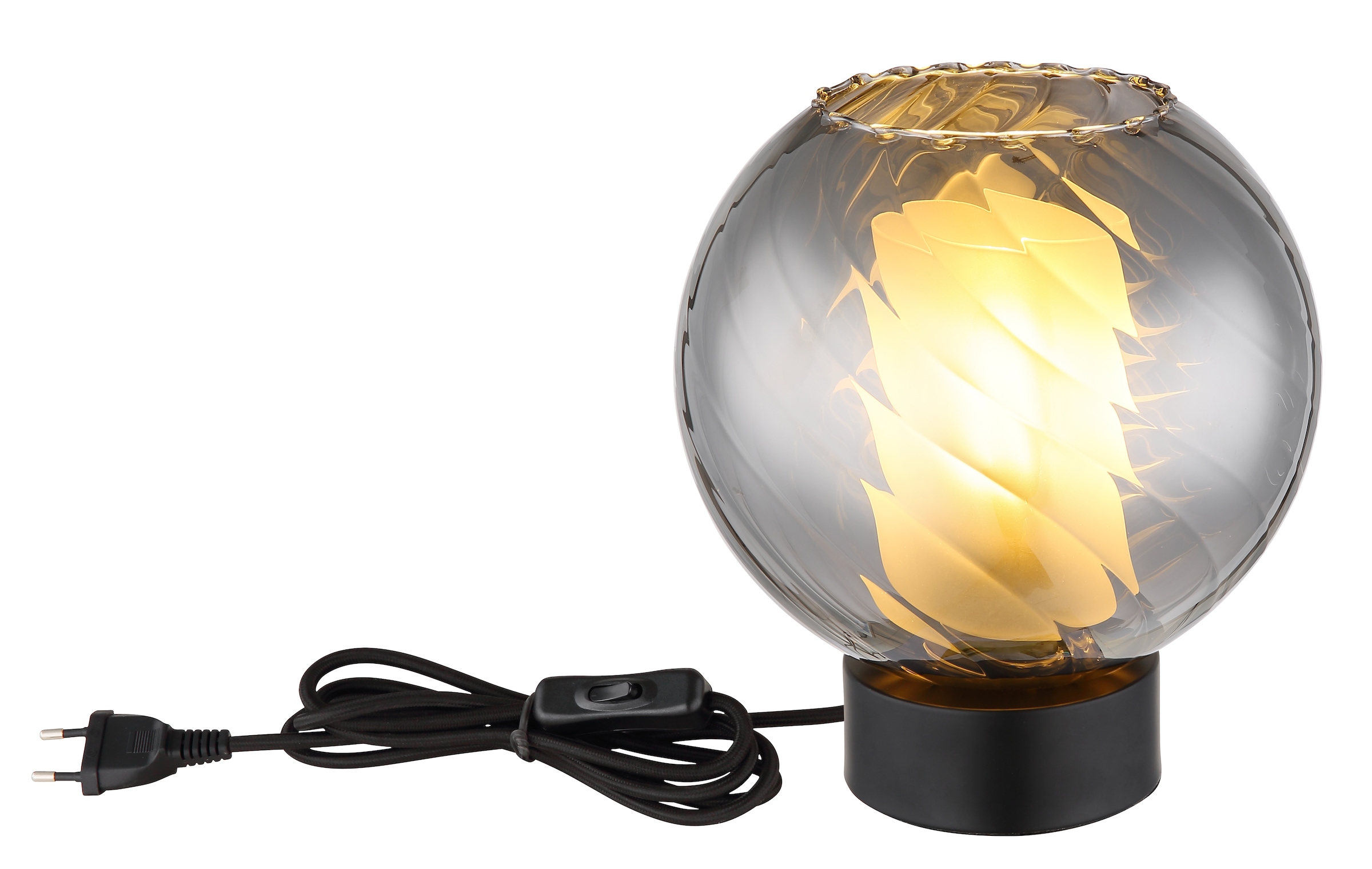 NOWA Tischleuchte »ULF« E27 1 Stk. Tischlampe Nachttischlampe Deko-Tischleuchte Schlafzimmer