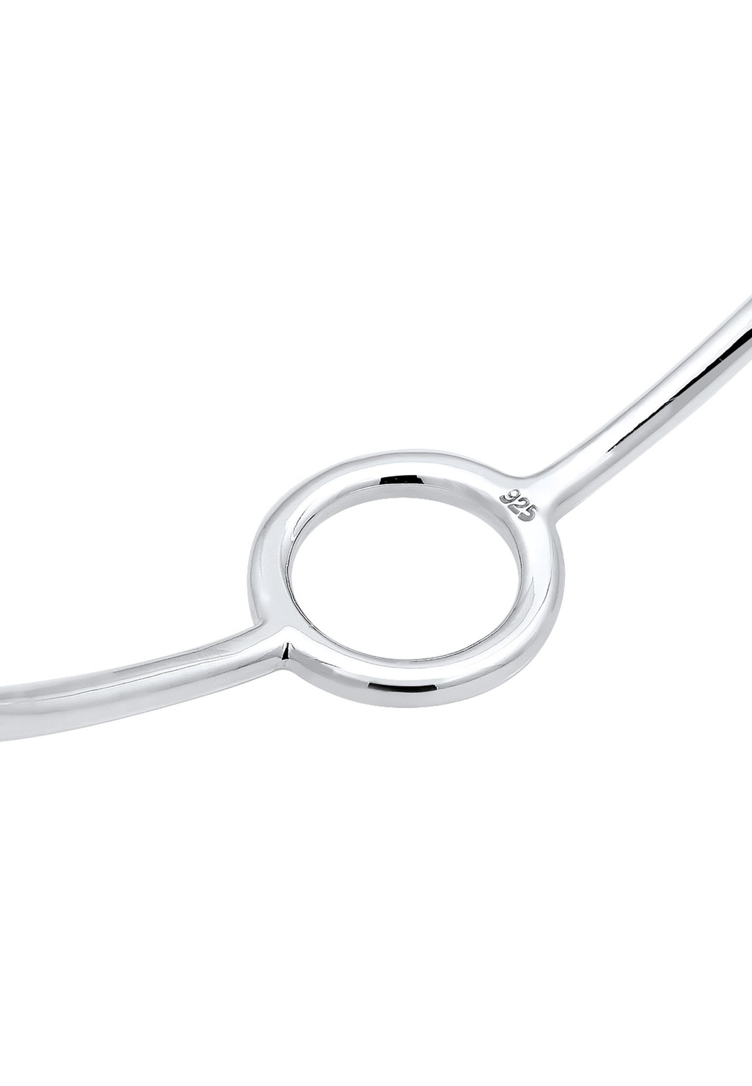 Elli Premium Armreif »Armreif Kreis 925 Sterling Silber«