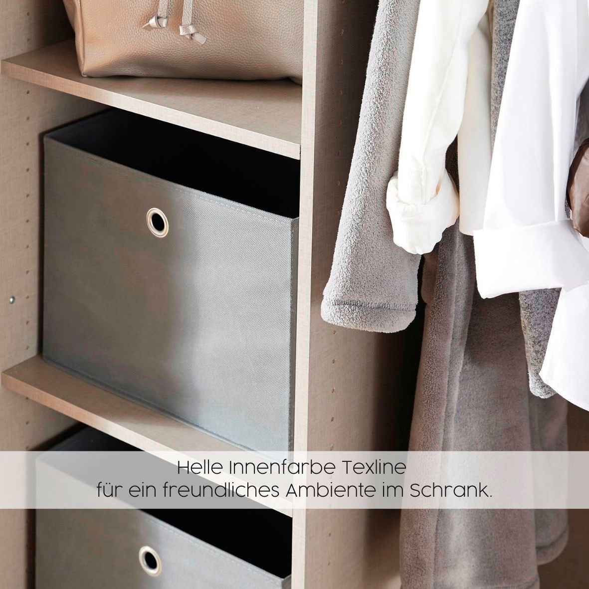 rauch Drehtürenschrank »Kleiderschrank Schrank Garderobe COSTA in den Breiten 91/136/181 cm« in 3 Ausstattungen BASIC/CLASSIC/PREMIUM,  viel Platz, grifflose Front und Push-to-Open Funktion MADE IN GERMANY