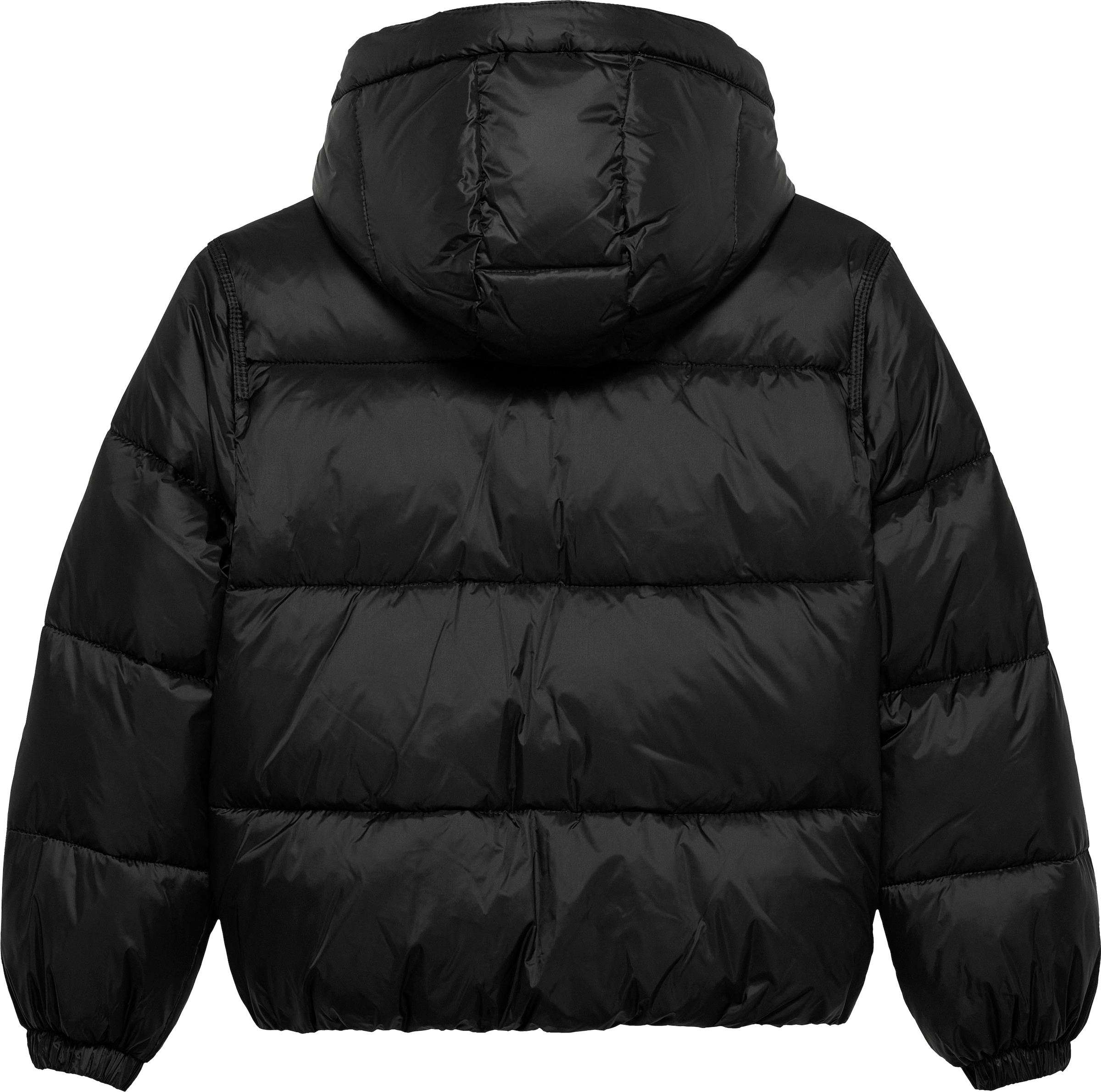 Tommy Hilfiger Steppjacke »HOODED SHINY PUFFER JACKET« mit Kapuze Kinder bis 16 Jahre