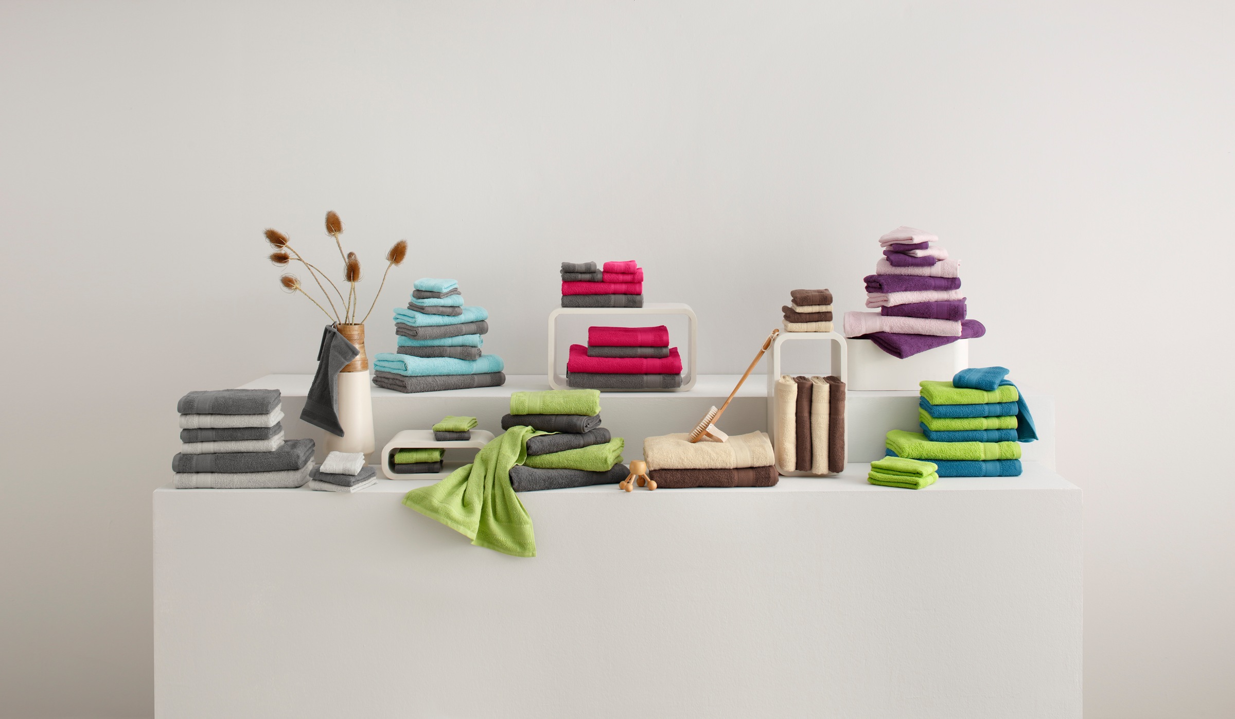 my home Handtuch Set »Afri, Duschtücher, Handtücher, Gästetücher, Seiftüche günstig online kaufen