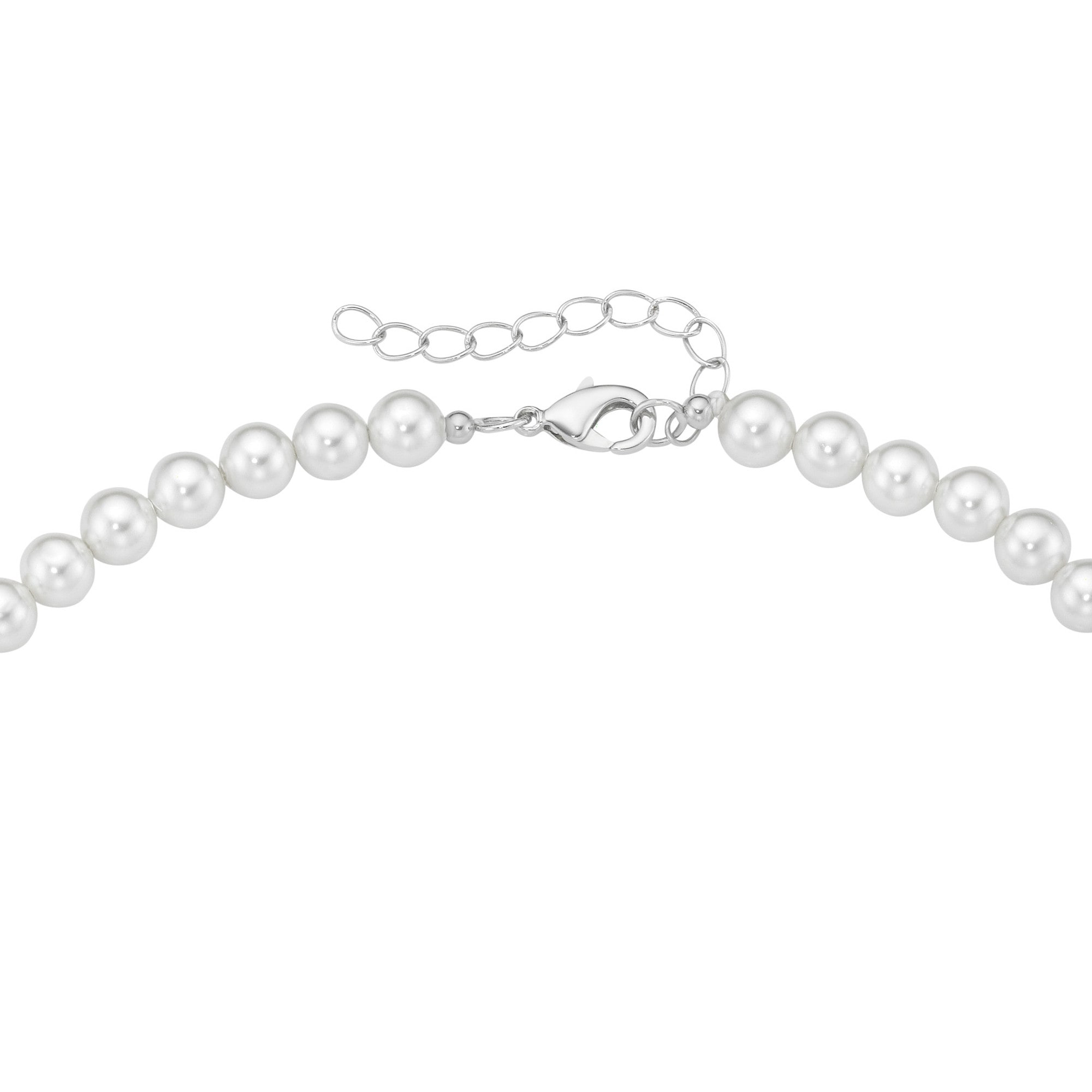 Firetti Schmuckset »Multipack Schmuck Geschenk Perlenkette Perlenarmband Perlenohrhaken« (Set, 4 tlg.)  mit Muschelkernperlen und Kristallsteinen