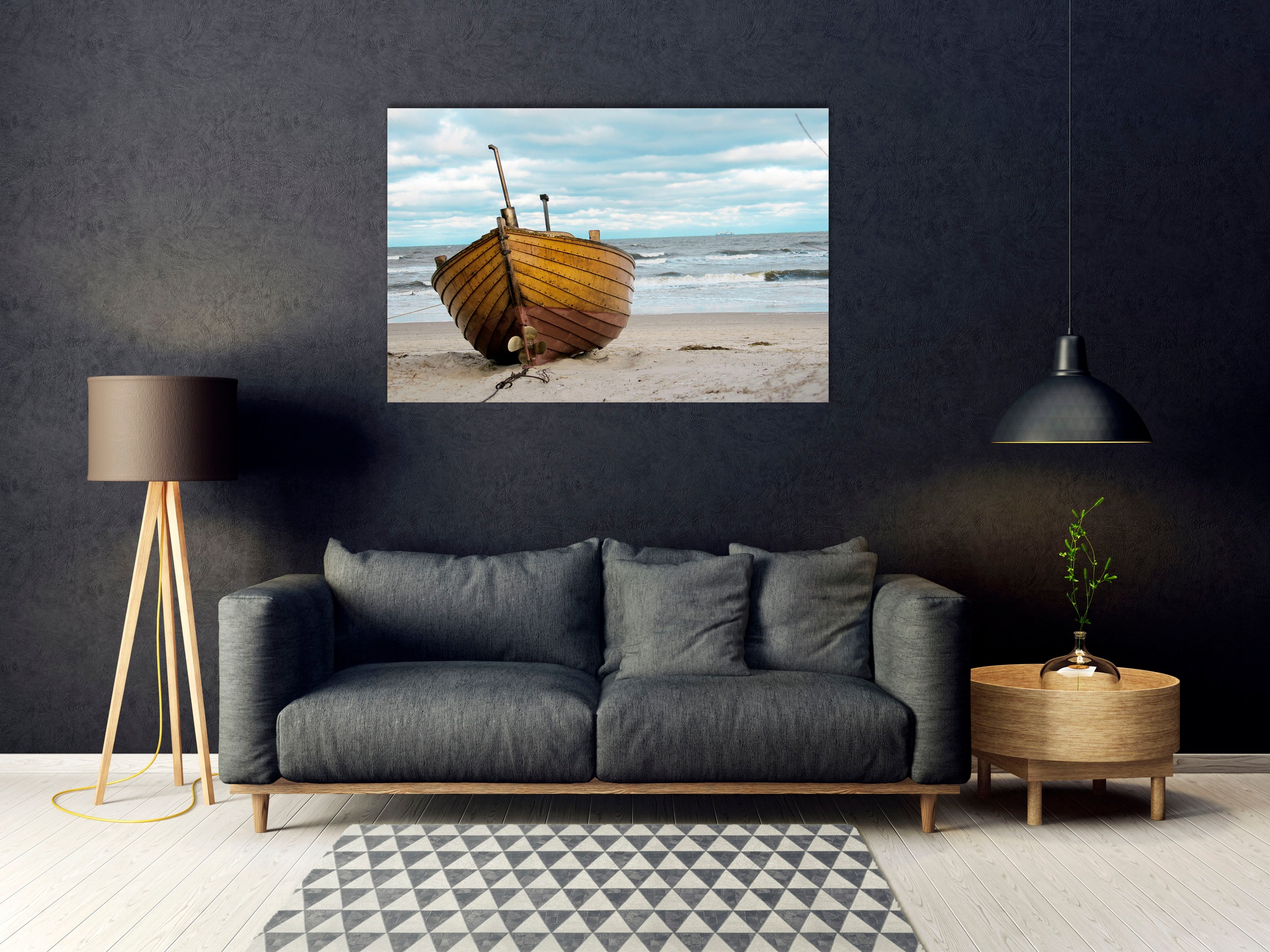 queence Acrylglasbild »Eragon« Himmel   Meer   Meer Bilder   Schiffe   Spa günstig online kaufen