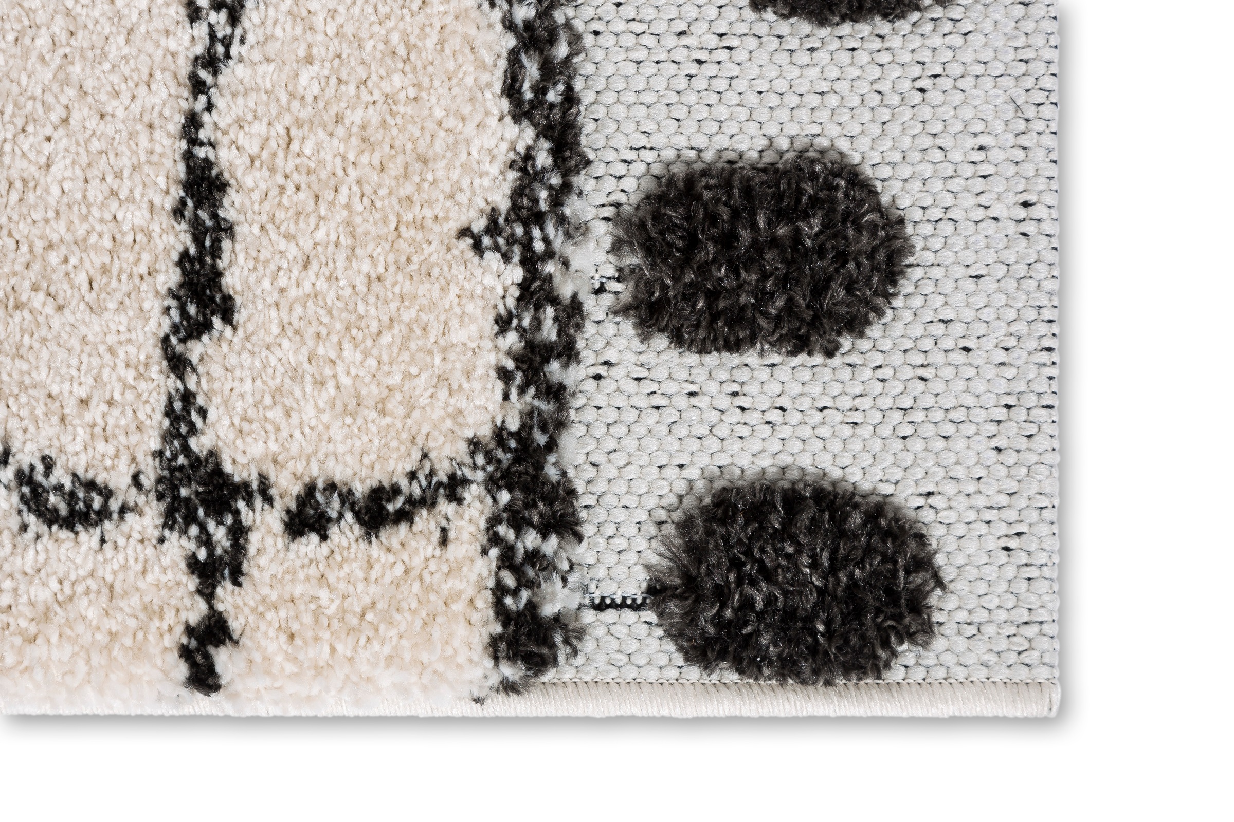 SCHÖNER WOHNEN-Kollektion Hochflor-Teppich »Winsome 6318-241«, rechteckig, 25 mm Höhe, Langflor, Hoch Tief Struktur, Wohnzimmer, Schöner Wohnen Kollektion