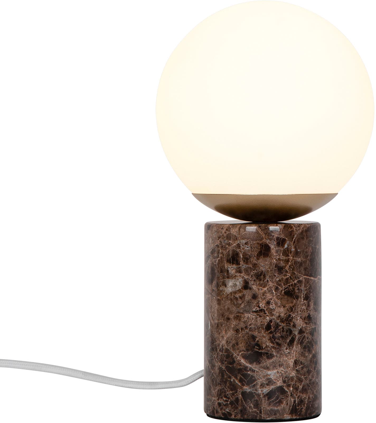 Zeitgenössisches Tischleuchte »Lilly bestellen Kabel Kippschalter online Nordlux Marble«, Art-Deco-Design, am