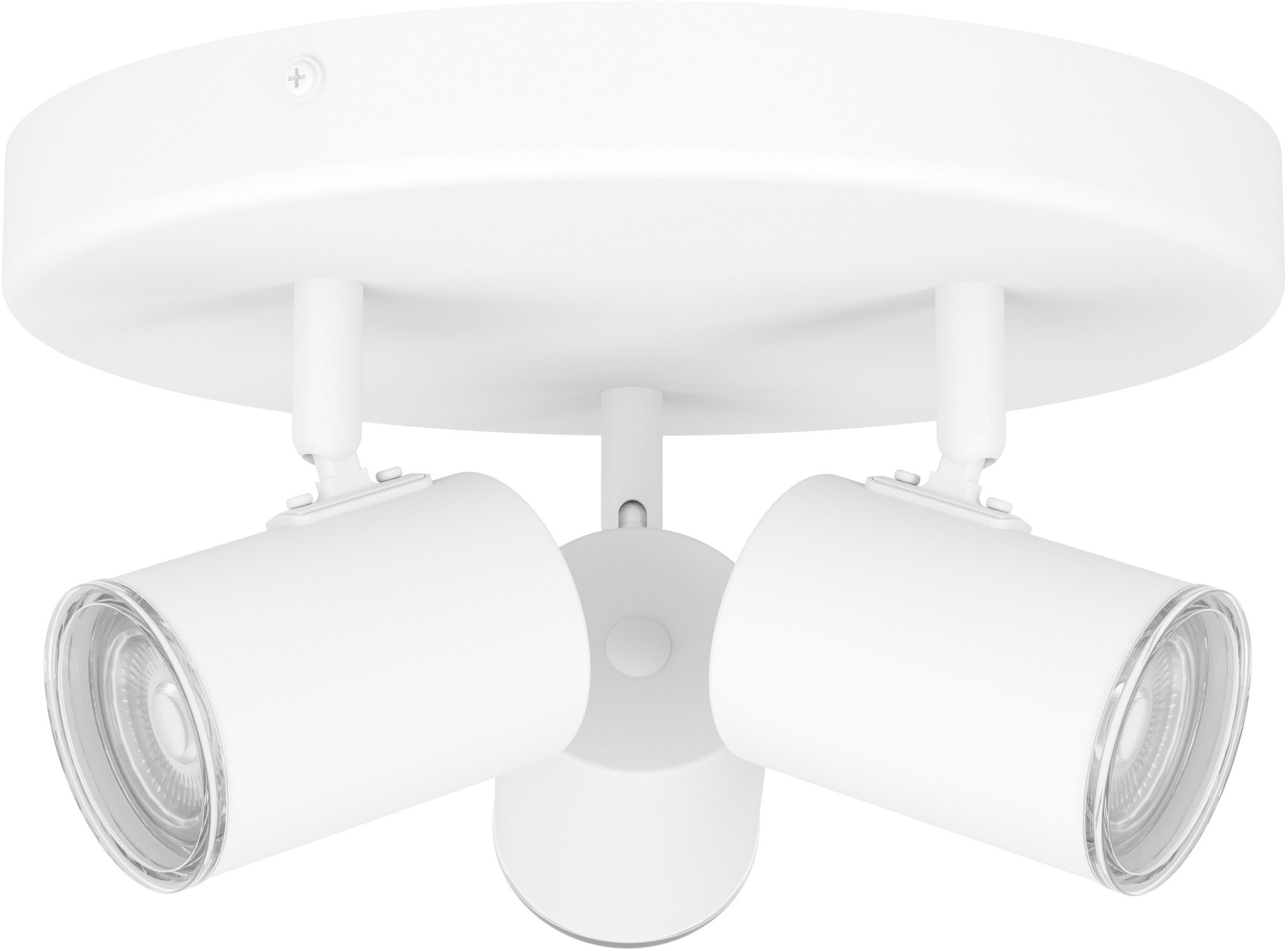 EGLO Deckenleuchte »CONSUMA 1 Spotlampe - Stahl - GU10 - 3X5W - IP44« GU10 günstig online kaufen