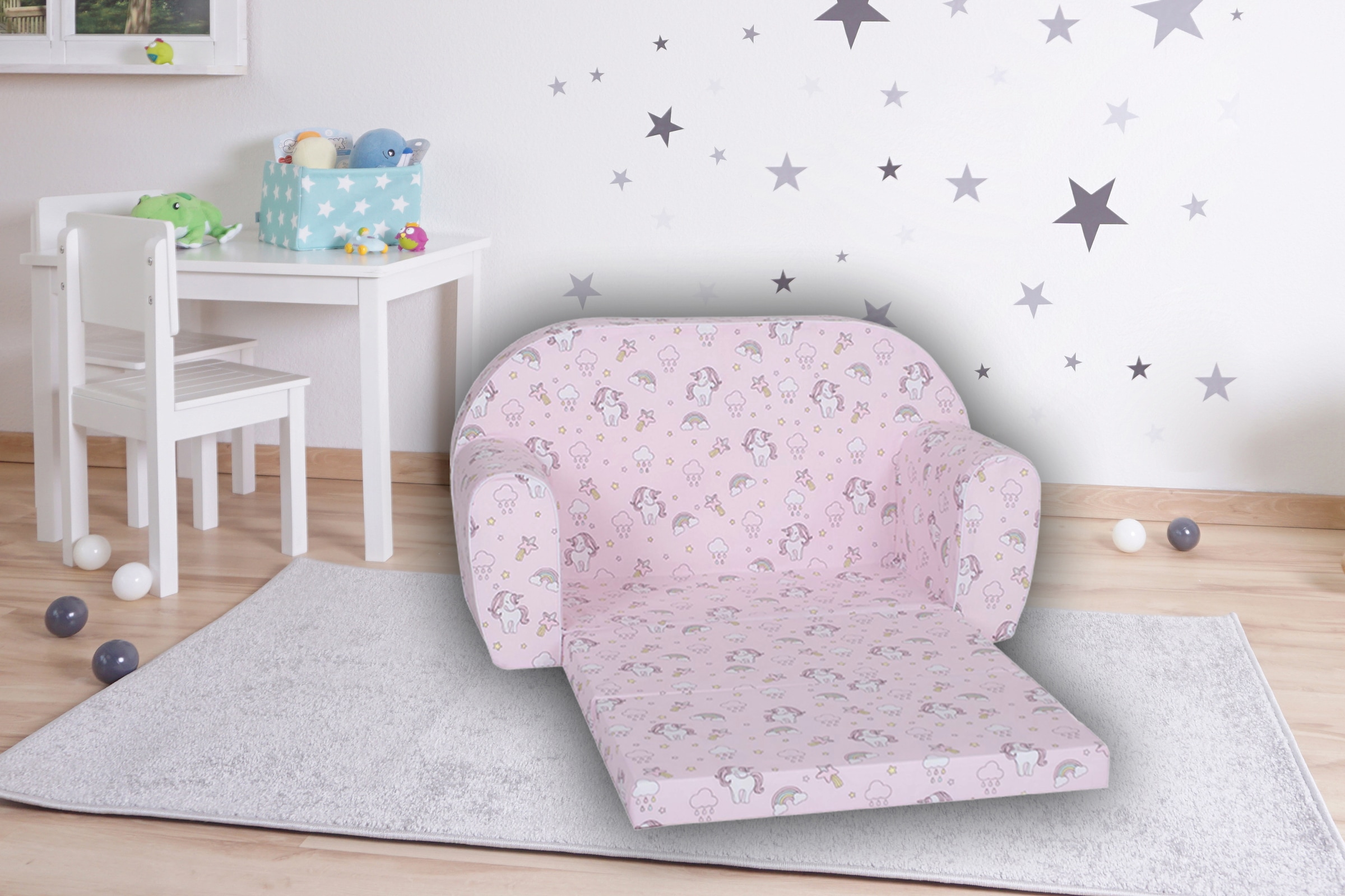 Knorrtoys® Sofa Europe für Kinder; in Unicorn«, kaufen »Rainbow online Made