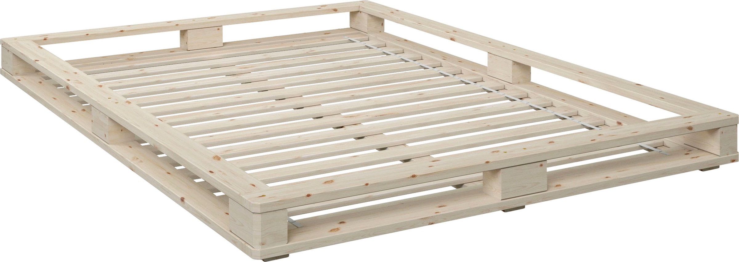 Home affaire Palettenbett »"PALO " BESTSELLER!«, (H/B/T ca. 16/158/218), Bo günstig online kaufen