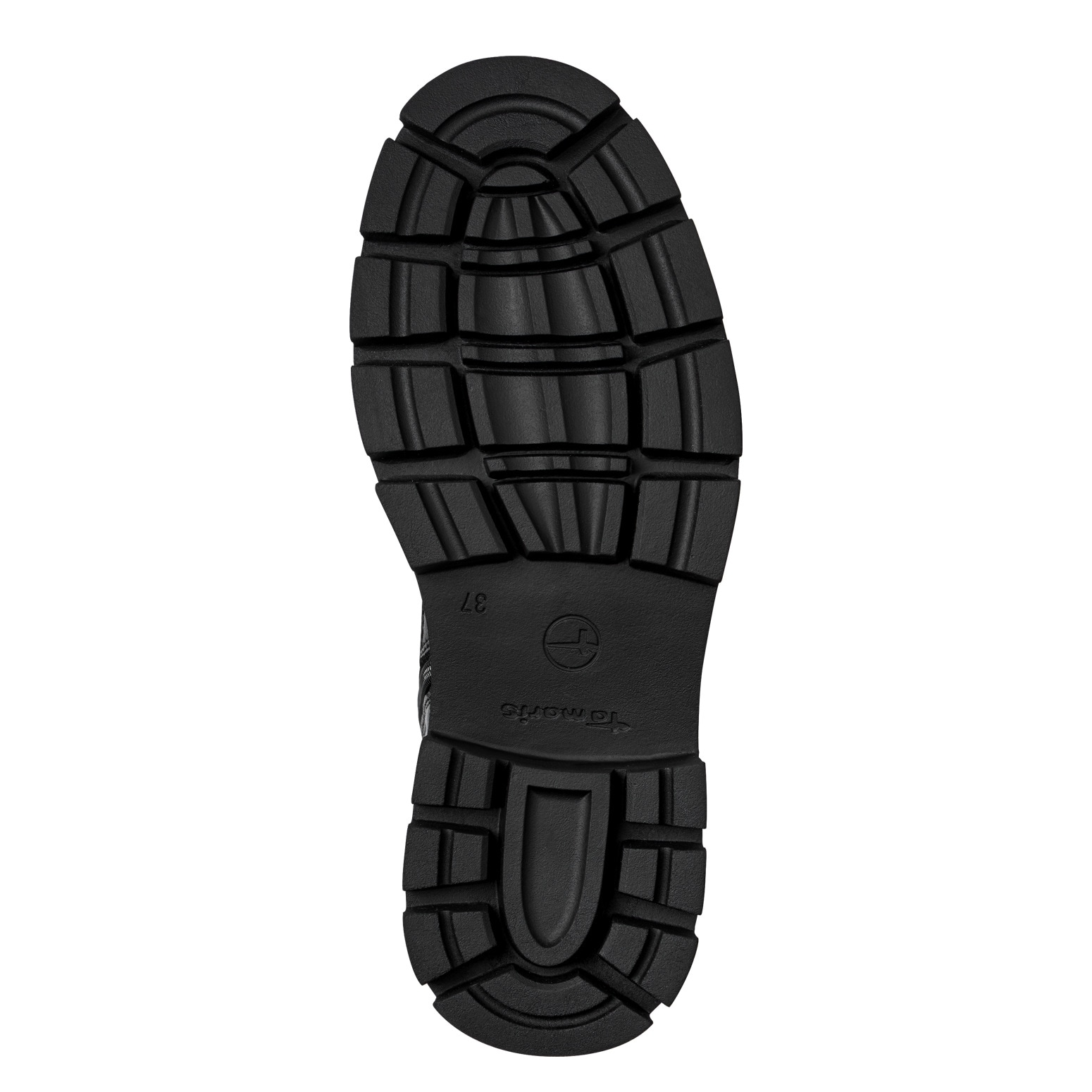 Tamaris Schnürboots  , Blockabsatz, Schnürstiefelette mit glänzenden Strasssteinen besetzt