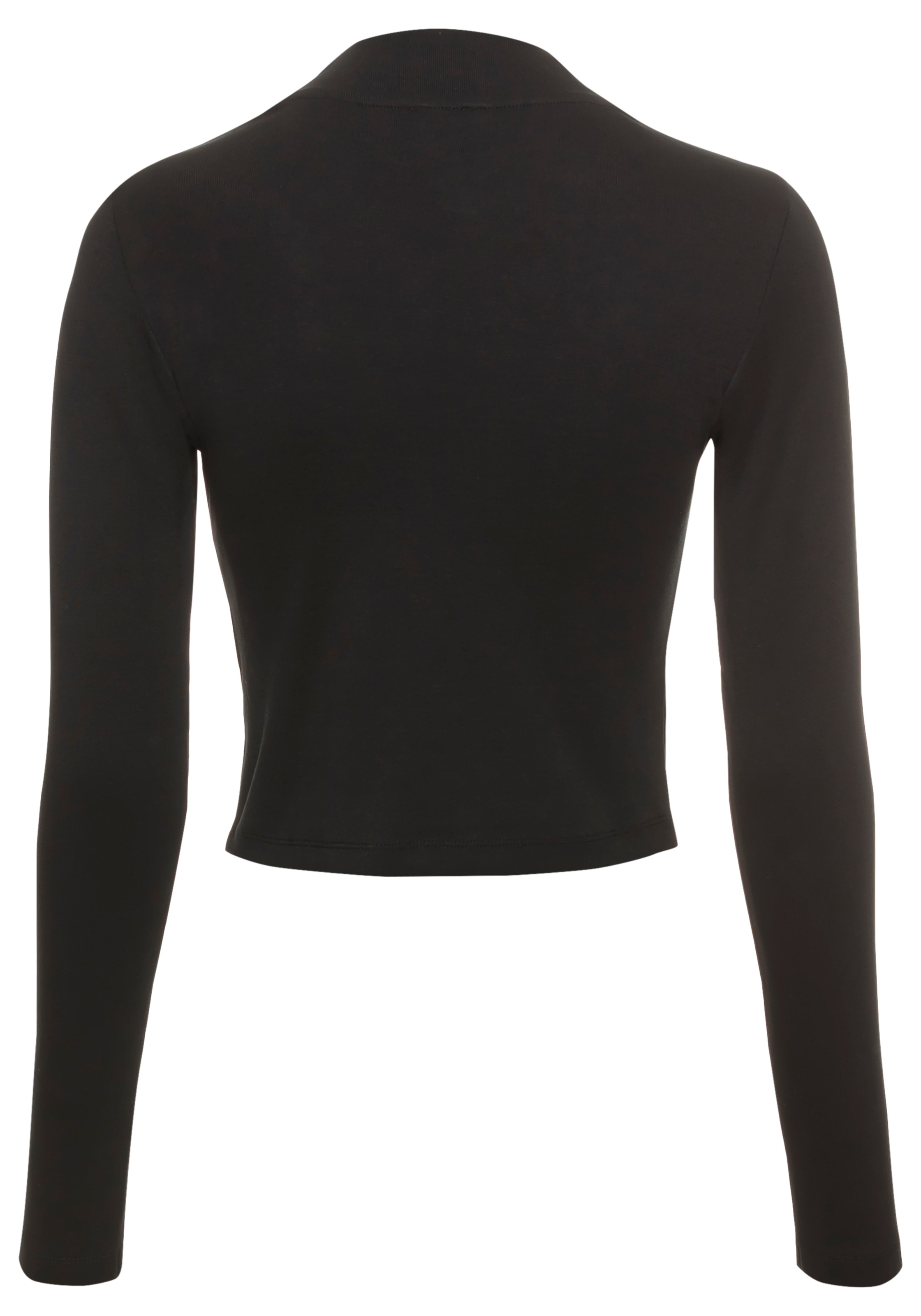 Laura Scott Langarmshirt »CIRCULAR COLLECTION«, in modischer Kurzform
