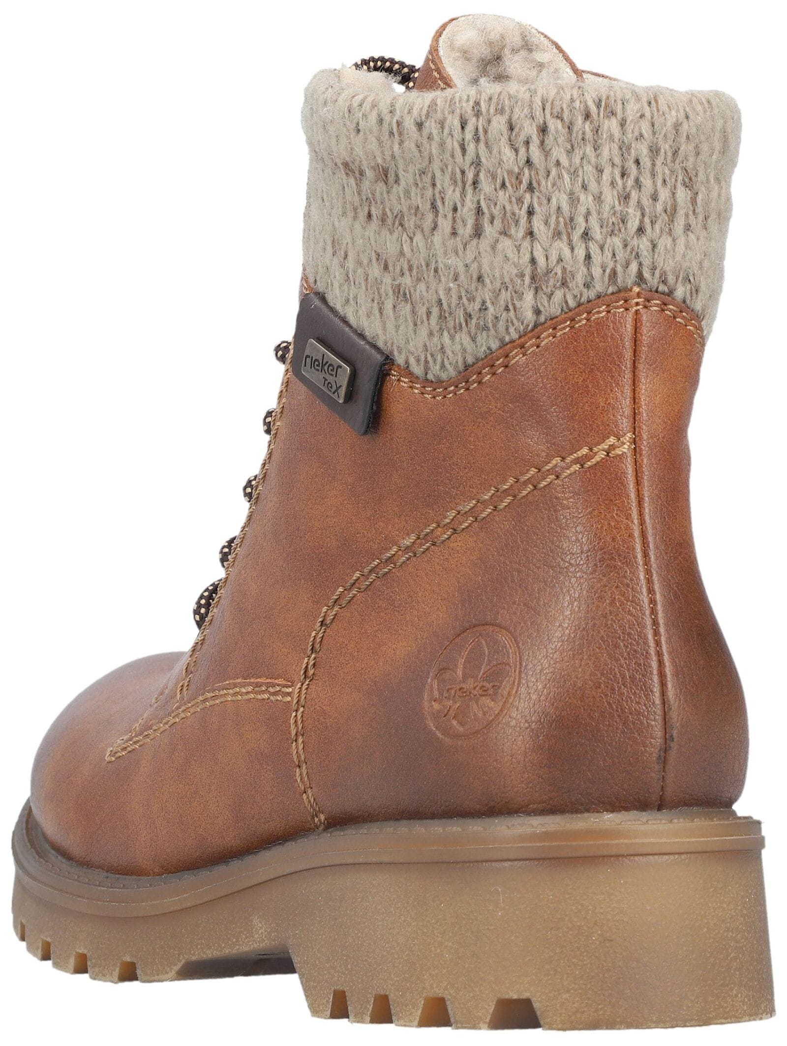 Rieker Schnürstiefelette »Rieker Stiefelette Lederimitat/Textil«