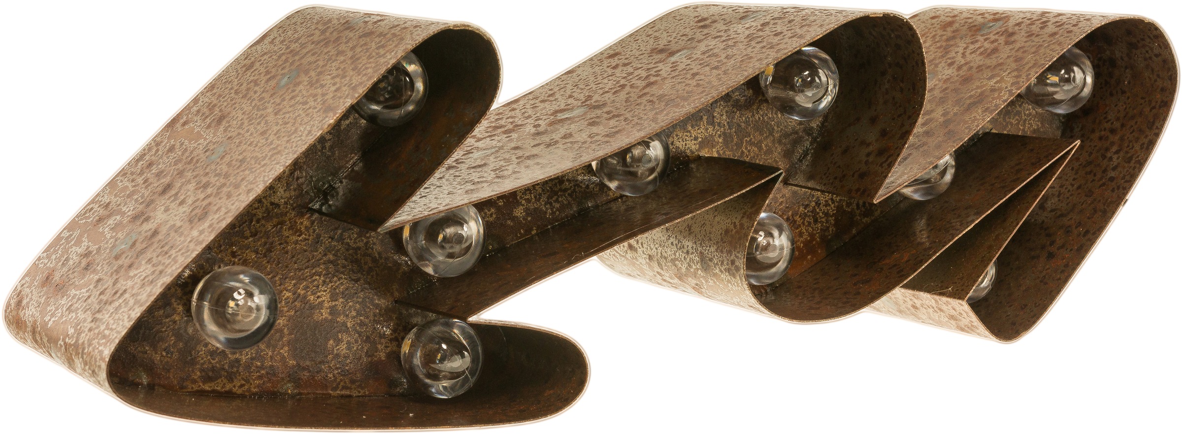 MARQUEE LIGHTS LED Dekolicht »Curved Arrow« LED-Modul 1 Stk. Warmweiß Wandl günstig online kaufen