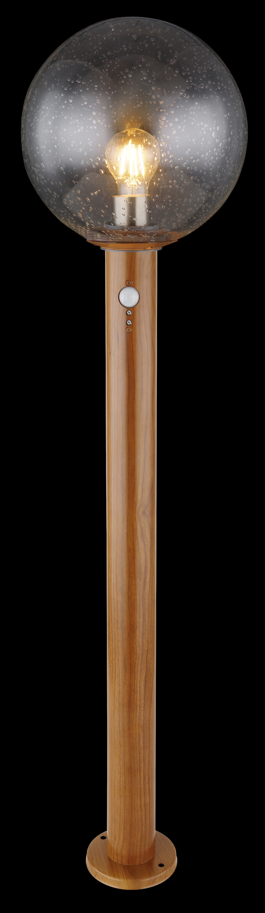 GLOBO LIGHTING Außen-Stehlampe »OSSY« E27 1 Stk. Außenleuchte mit Sensor für Garten & Weg