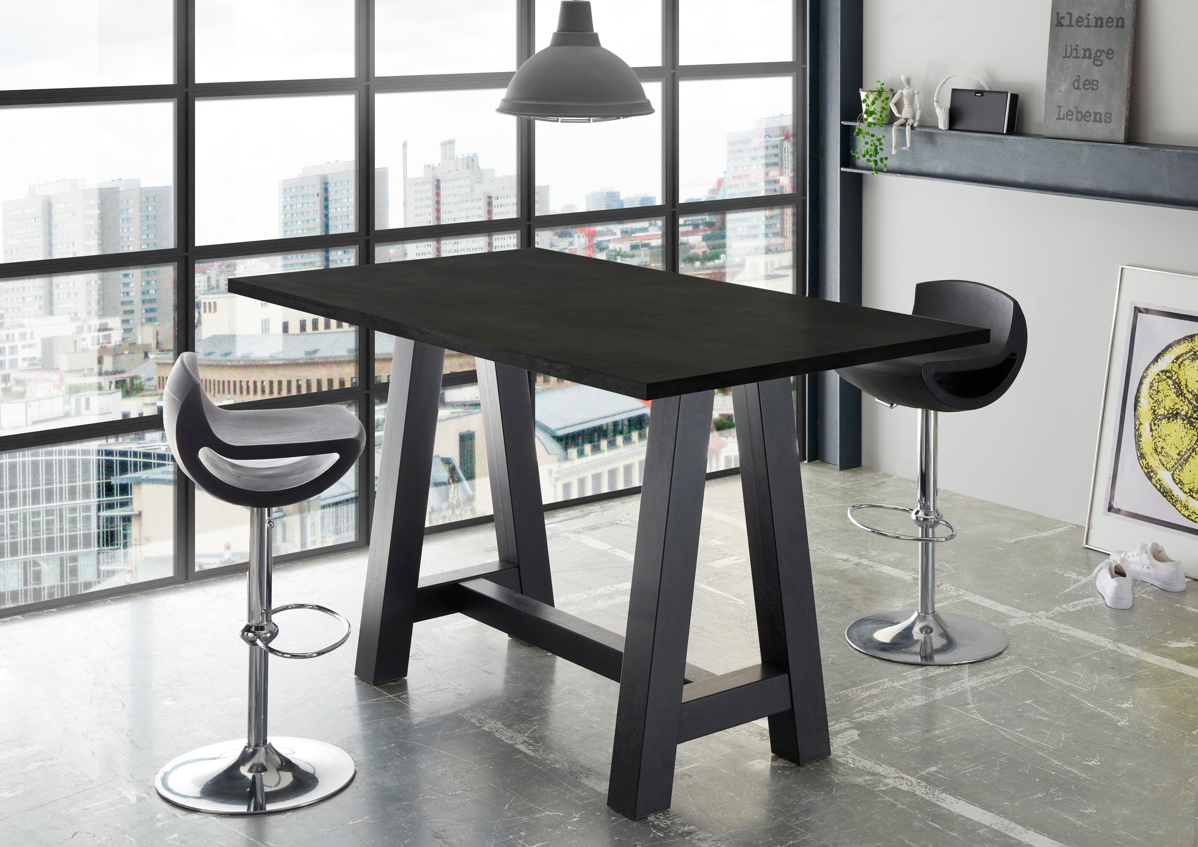 Mäusbacher Bartisch, Gestell in A-Form (Breite 120, 140 oder 160 cm) günstig online kaufen