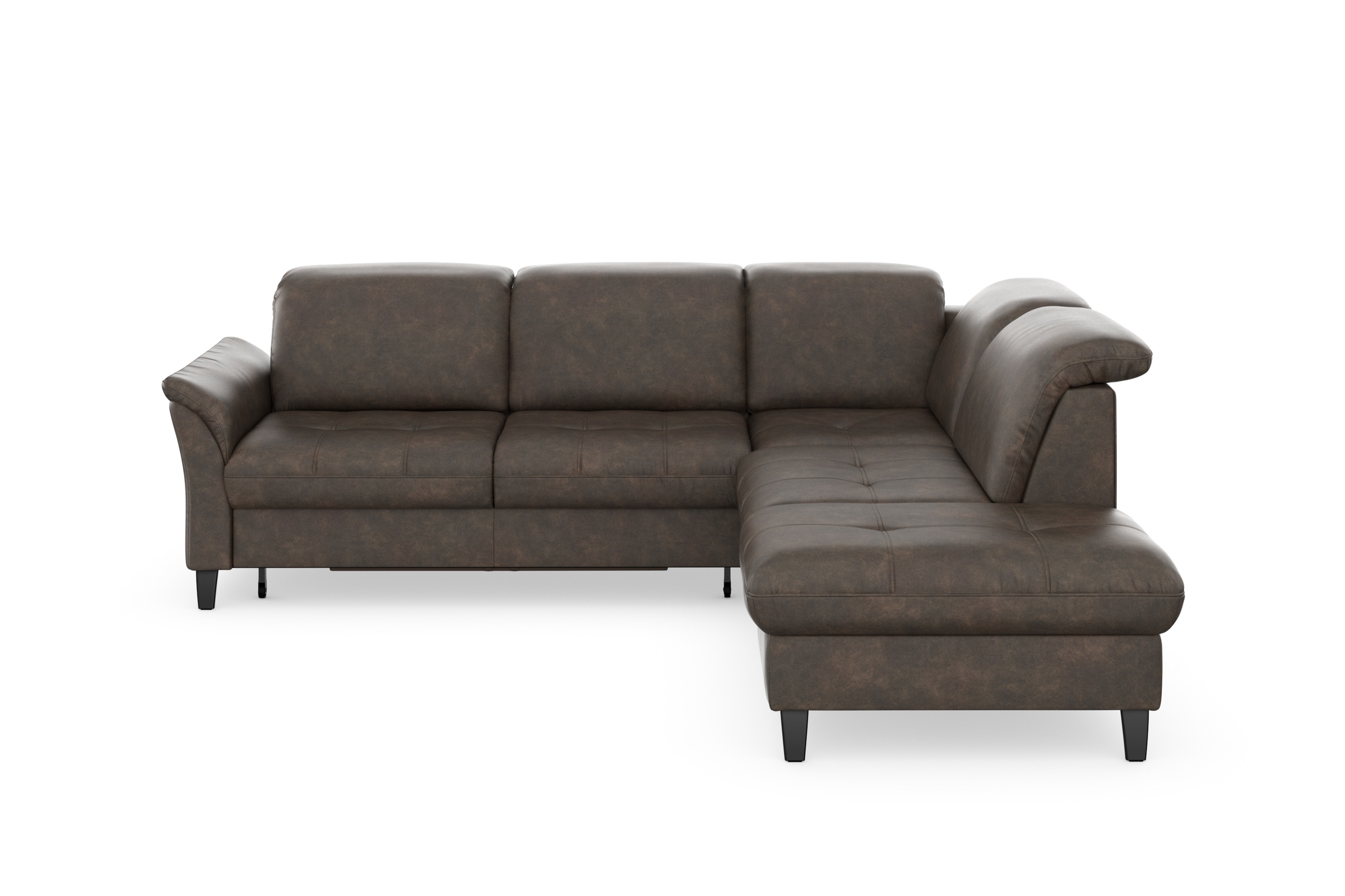 sit&more Ecksofa »Maggiore L-Form« wahlweise mit Kopfteilverstellung, Bettf günstig online kaufen