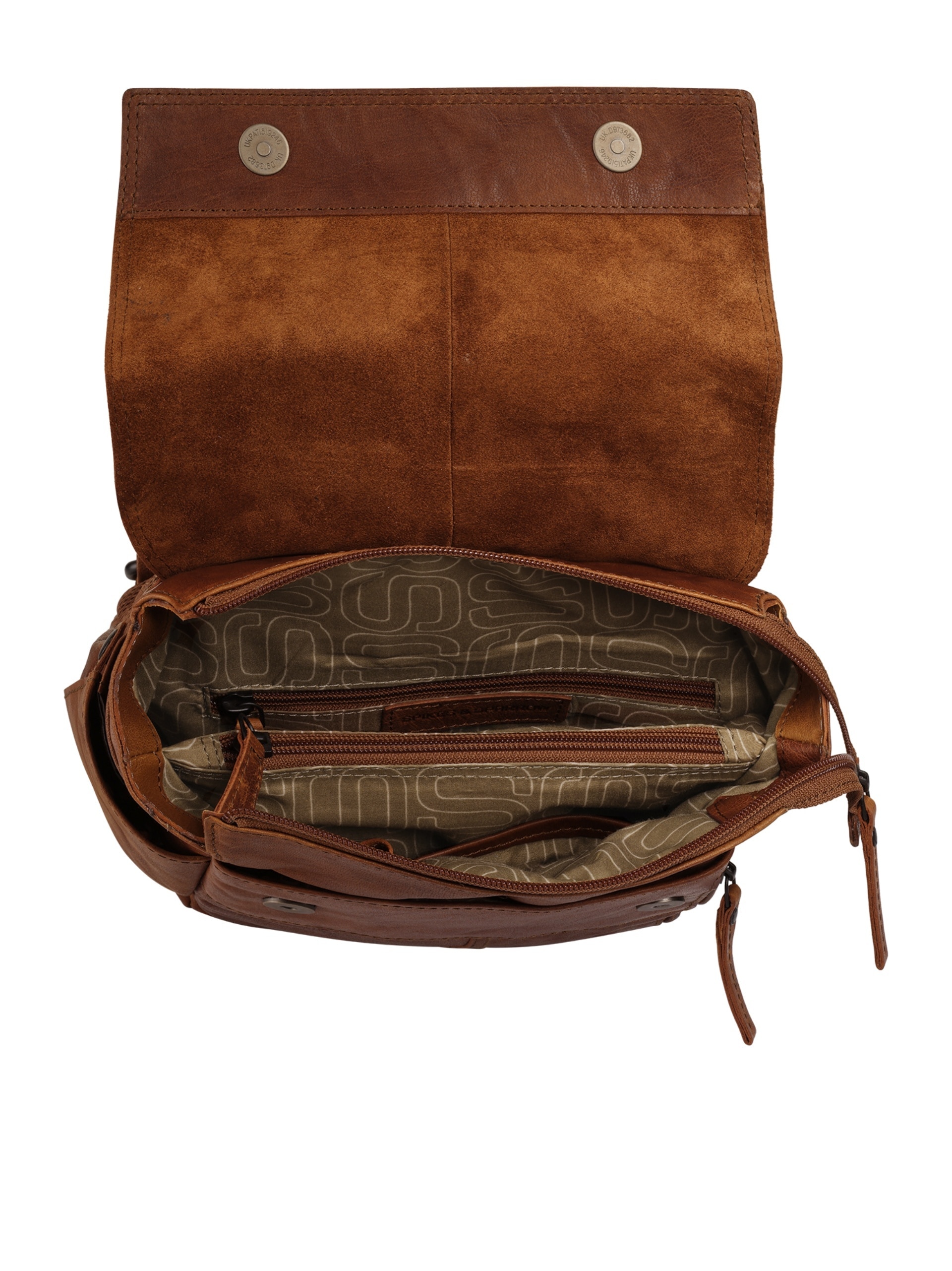 Spikes & Sparrow Laptoprucksack, echt Leder