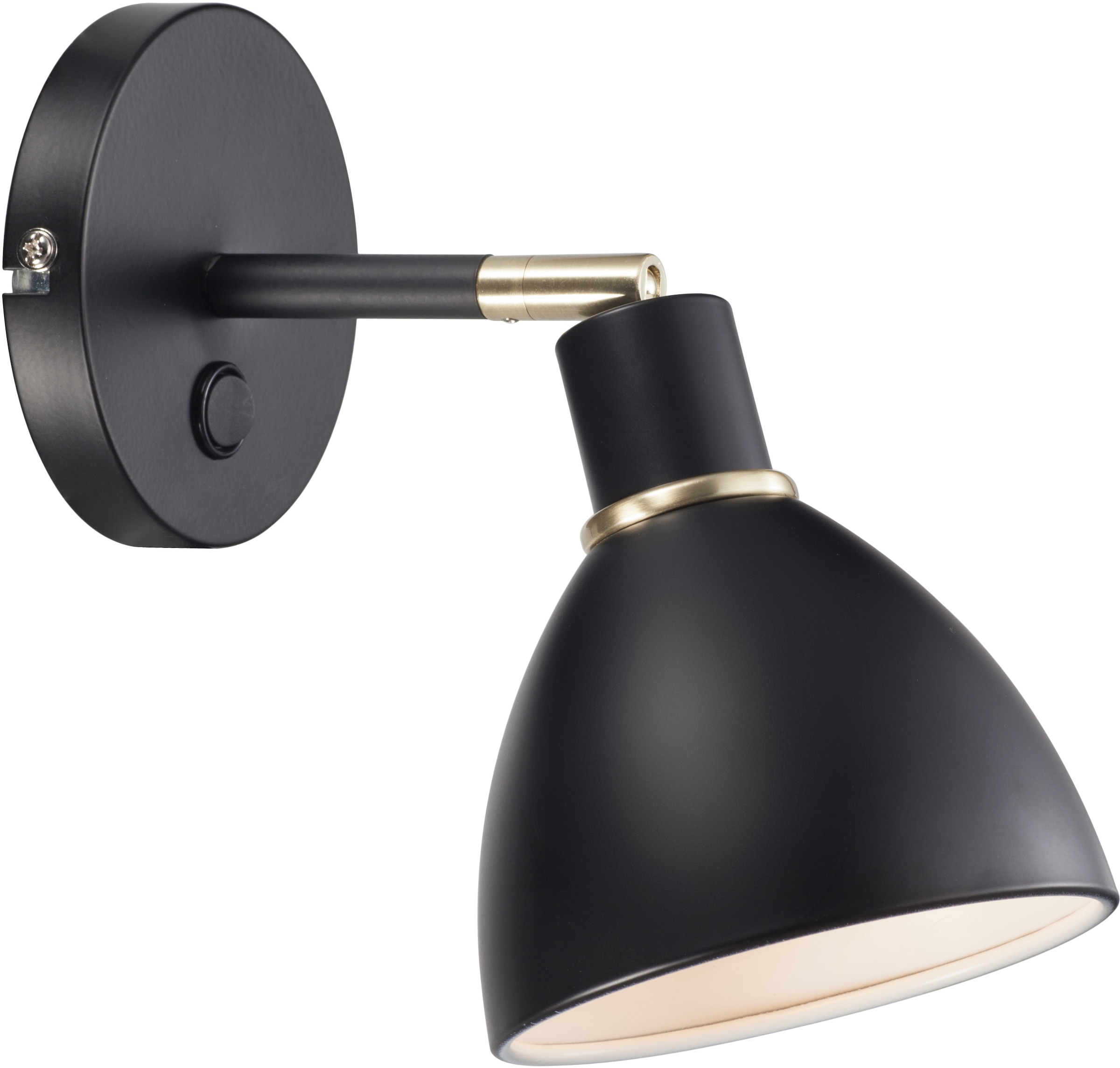 Nordlux Wandleuchte »Ray«, 1 flammig, Leuchtmittel E14   ohne Leuchtmittel günstig online kaufen