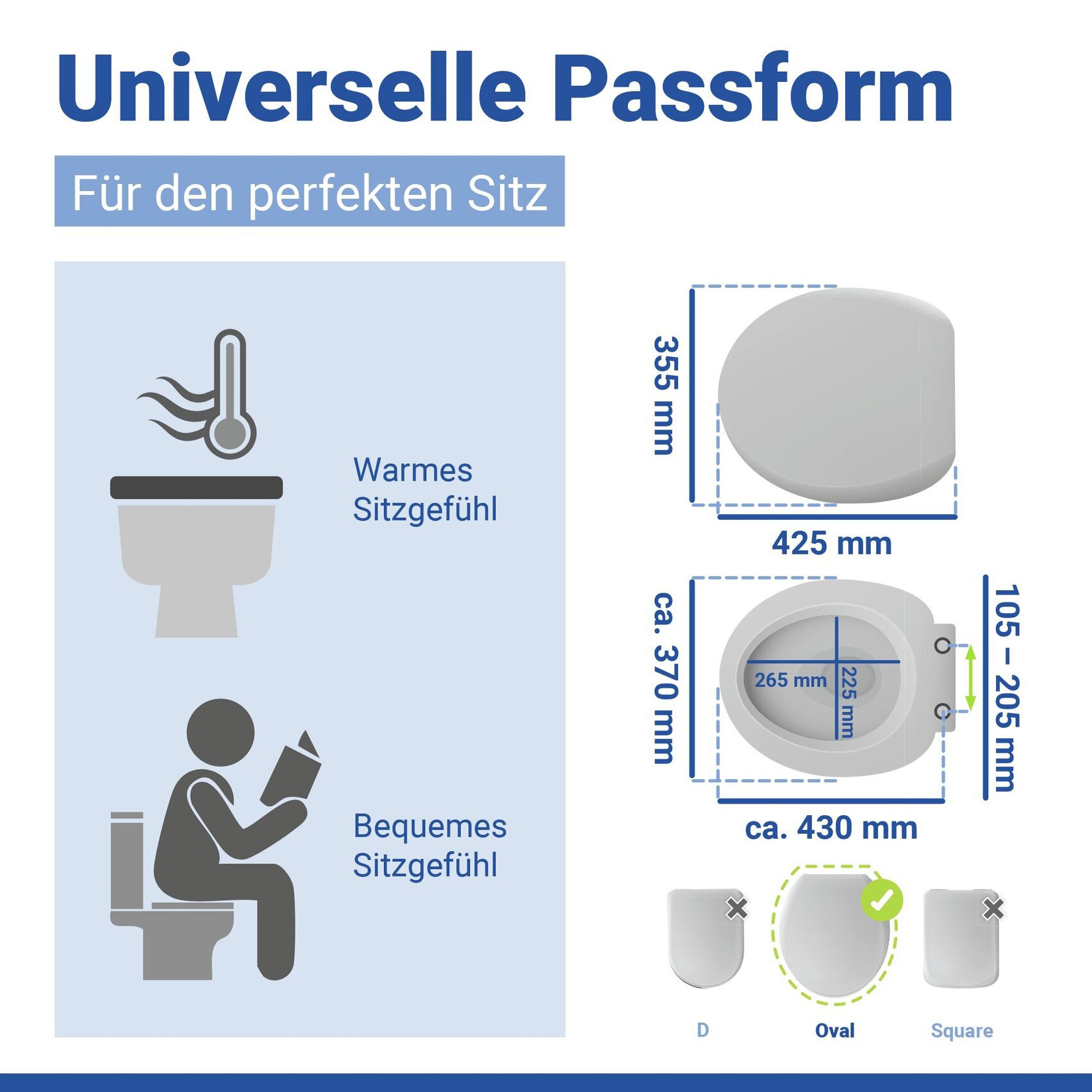 WENKO WC-Sitz »Bambusa« aus Bambus, mit Absenkautomatik, feuchtigkeitsresistent