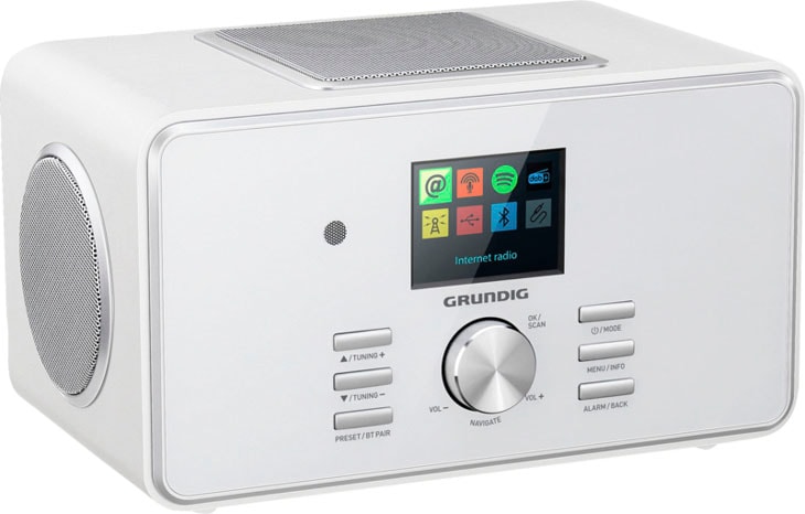 Grundig Digitalradio (DAB+) »DTR RDS-Internetradio W) (Bluetooth-WLAN 28 +)-FM-Tuner 6000 Rechnung auf Digitalradio kaufen mit (DAB X«