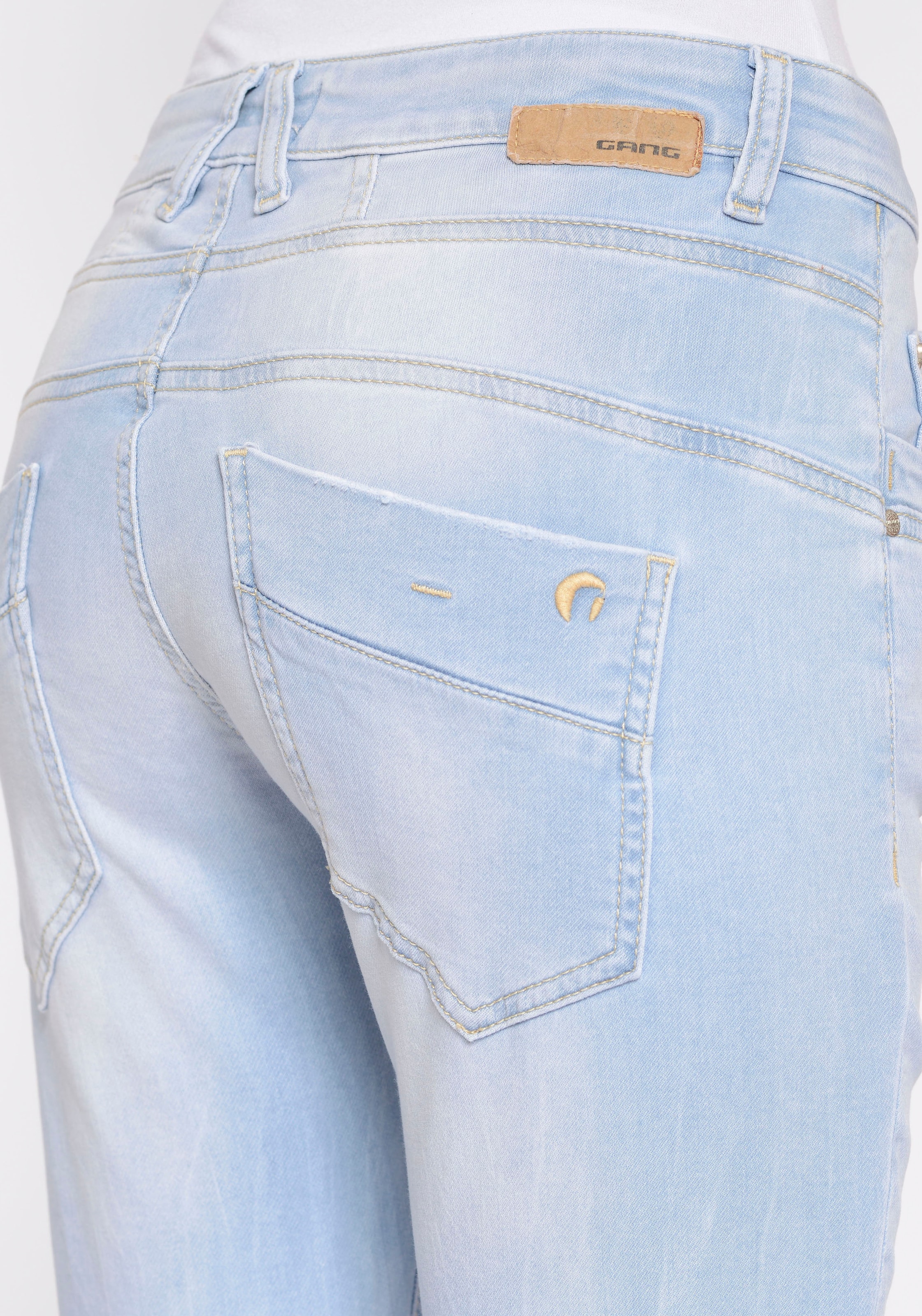 GANG 7/8-Jeans »94GERDA CROPPED«, mit tiefsitzenden Gesäßtaschen