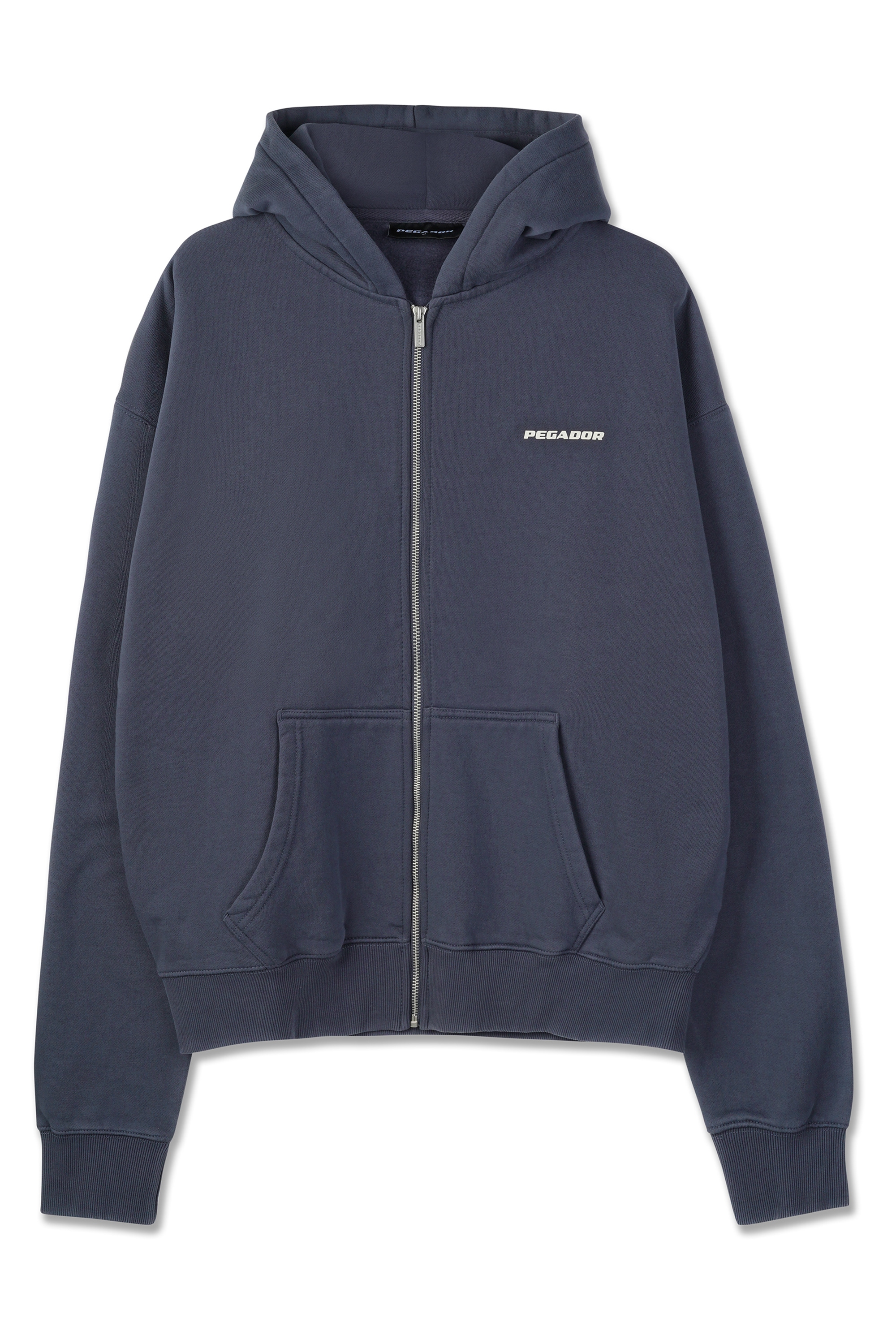PEGADOR Kapuzensweatjacke »Colne Logo Oversized Sweat Jacket« Baumwollmischung, oversize