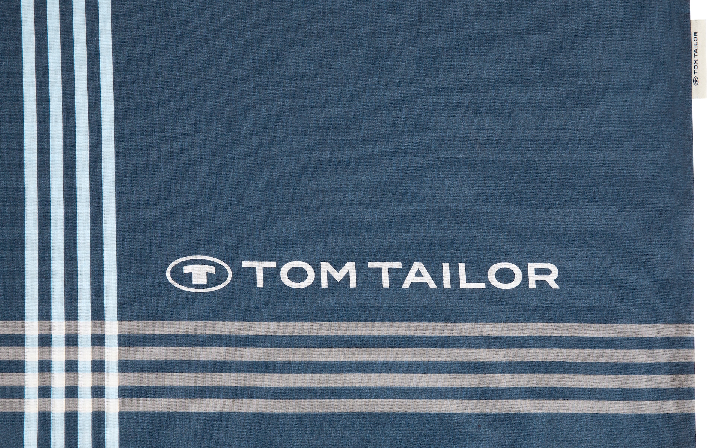 TOM TAILOR HOME Bettwäsche »Ole«, karierte Bettwäsche aus Baumwolle, mit Reißverschluss