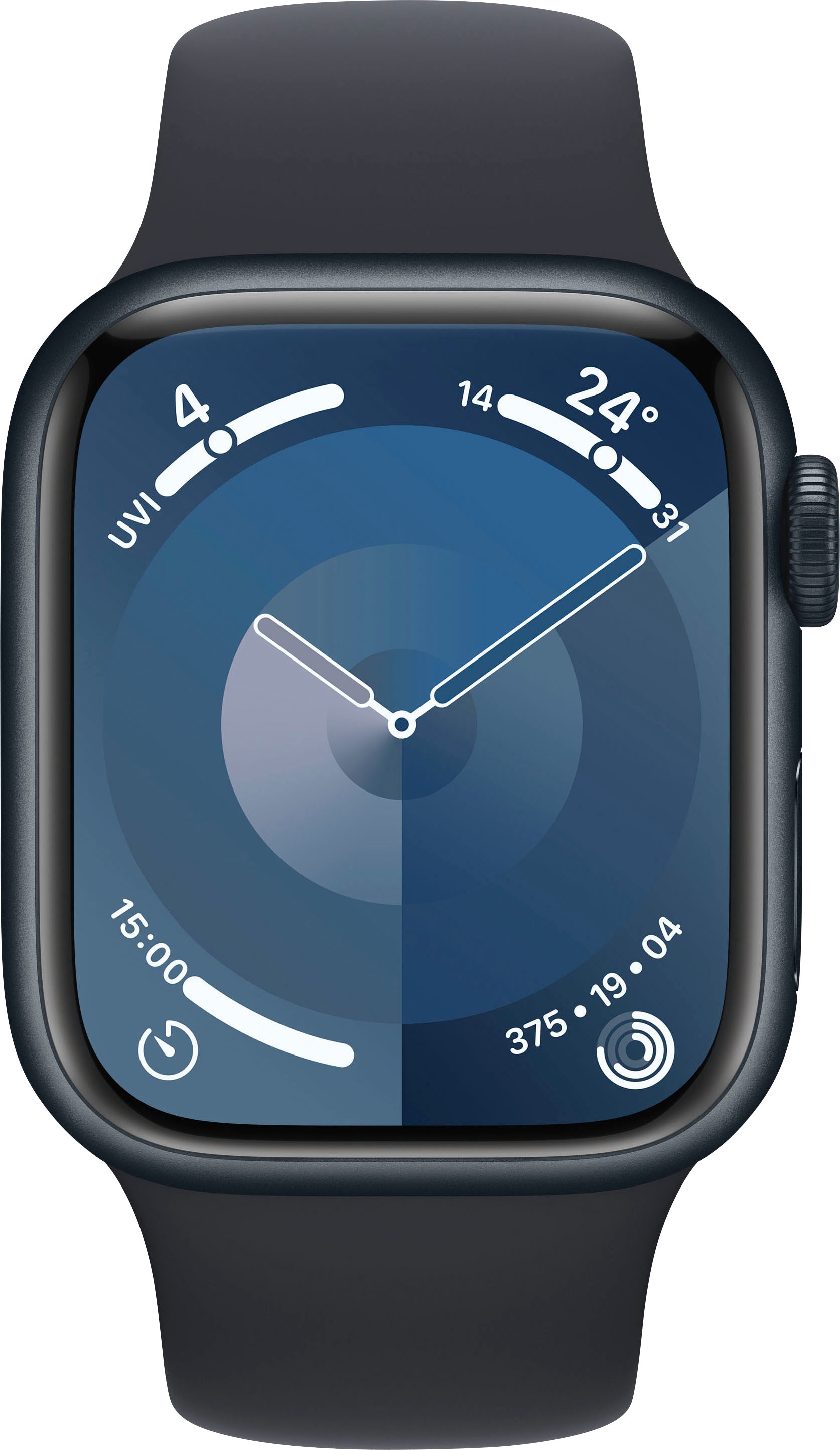 Apple Smartwatch »Watch Series 9 GPS Aluminium 41mm M/L«, (Watch OS 10 Sport Band)