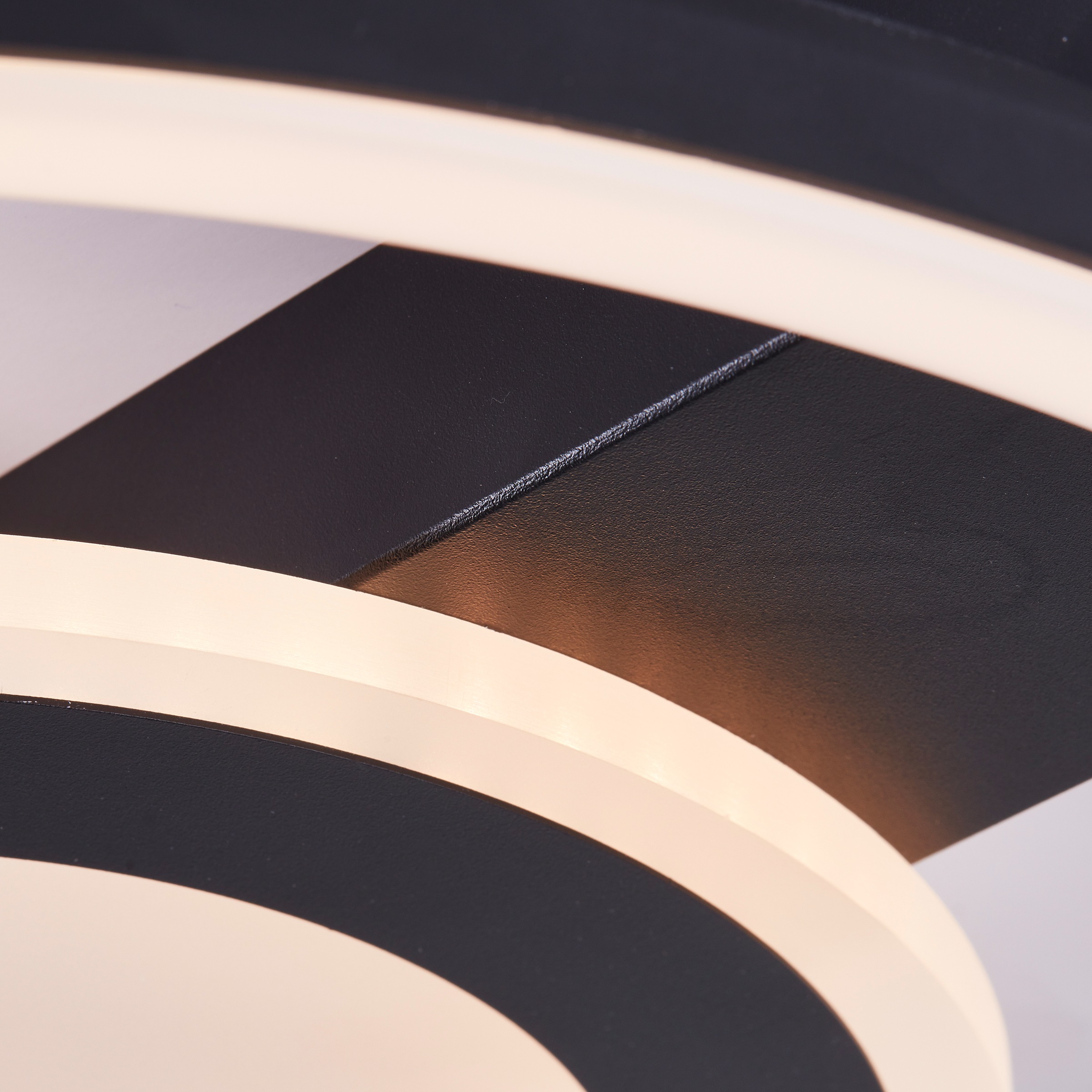 BreLight LED Deckenleuchte »Maureen«, 3001 K warmweiß, Metall, schwarz