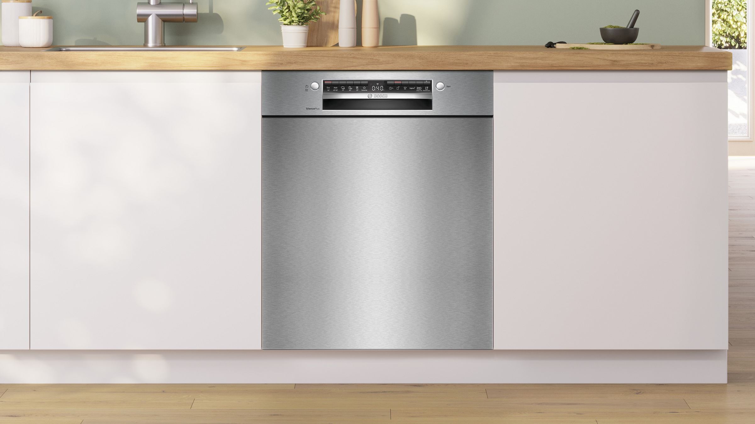 BOSCH Unterbaugeschirrspüler Serie 4 »SMU4ECS32E«, 14 Maßgedecke günstig online kaufen