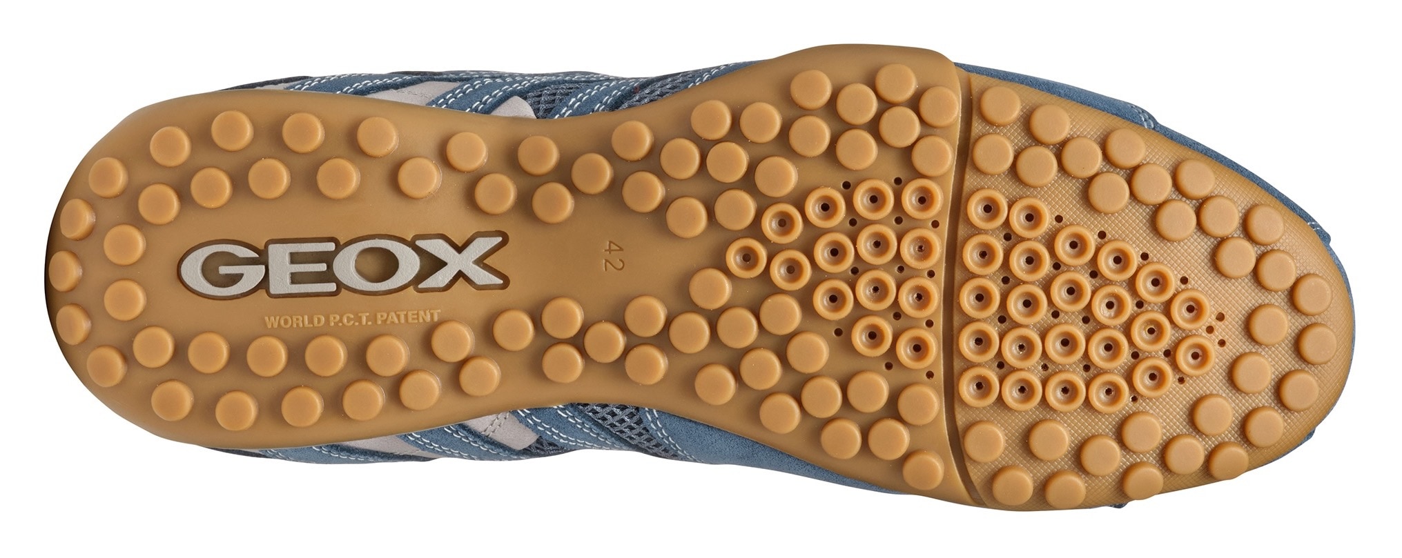 Geox Schnürschuh »U SNAKE ORIGINAL«, Schnürschuh, Freizeitschuh, Trekking Sneaker mit Lederinnensohle