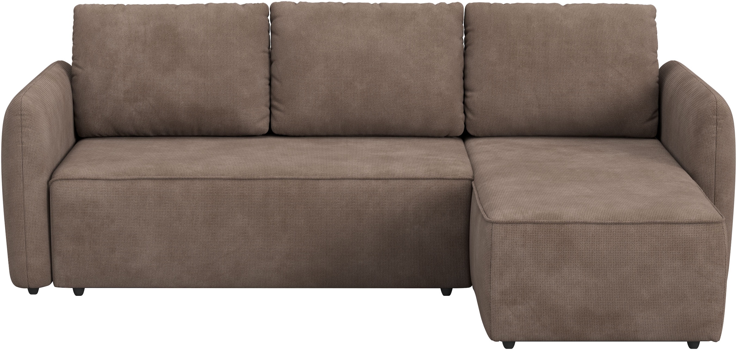 COTTA Ecksofa »Flow, bequem, L-Form, Breite 239 cm, schmale Armlehnen« wahlweise mit Bettfunktion