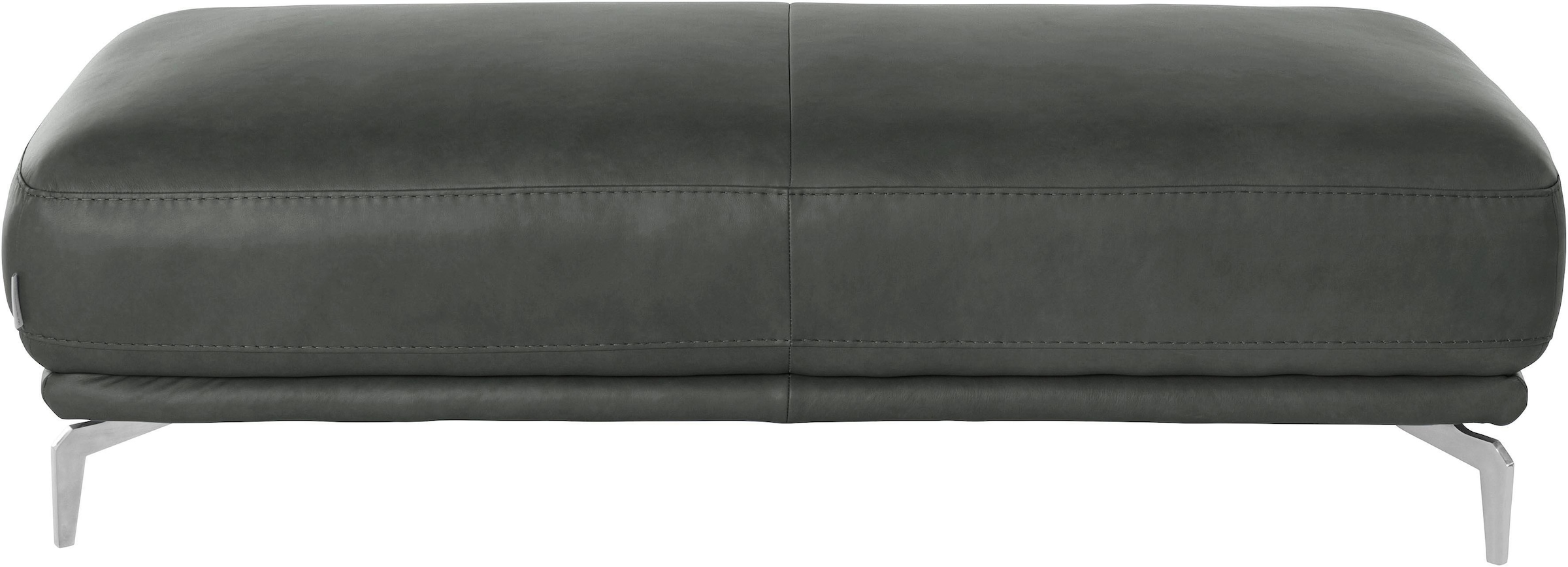 W.SCHILLIG Hocker »montanaa«, mit Metallfüßen in Chrom glänzend, Breite 141 cm