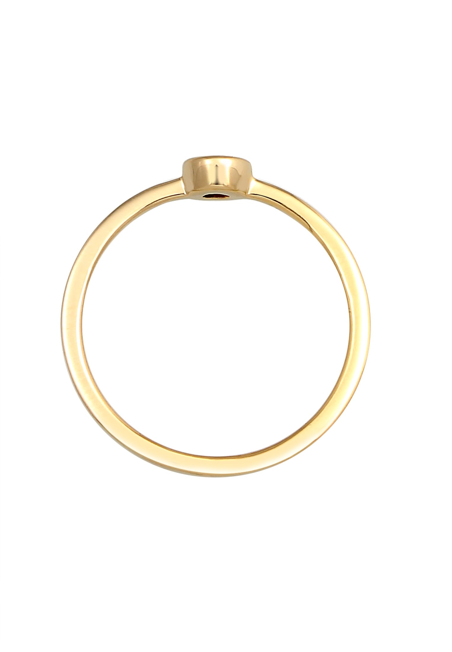 Elli DIAMONDS Verlobungsring »Diamant Weiß Brillantschliff (0.06 ct) 585 Gelbgold«
