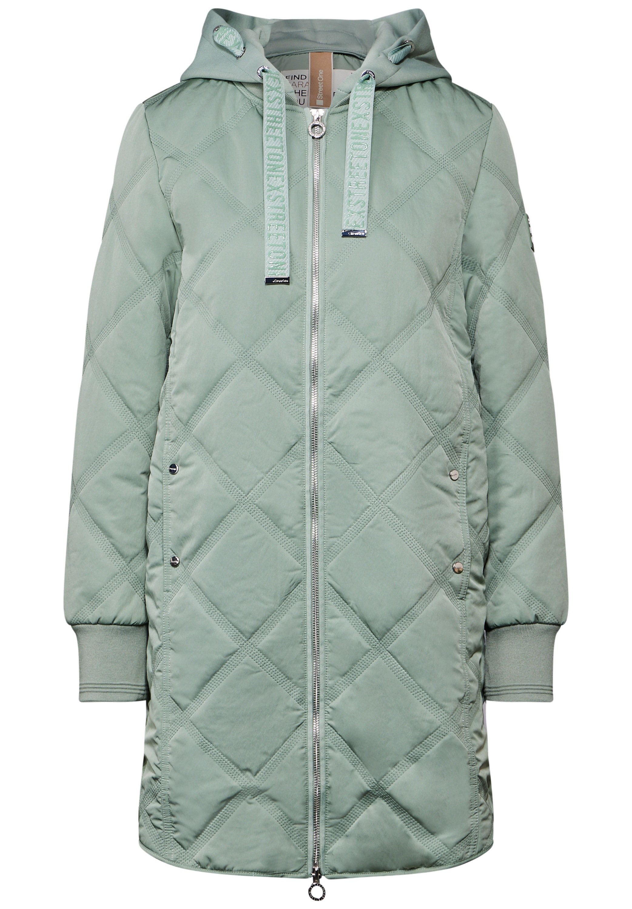 STREET ONE Steppjacke, mit Kapuze, mit Steppmuster
