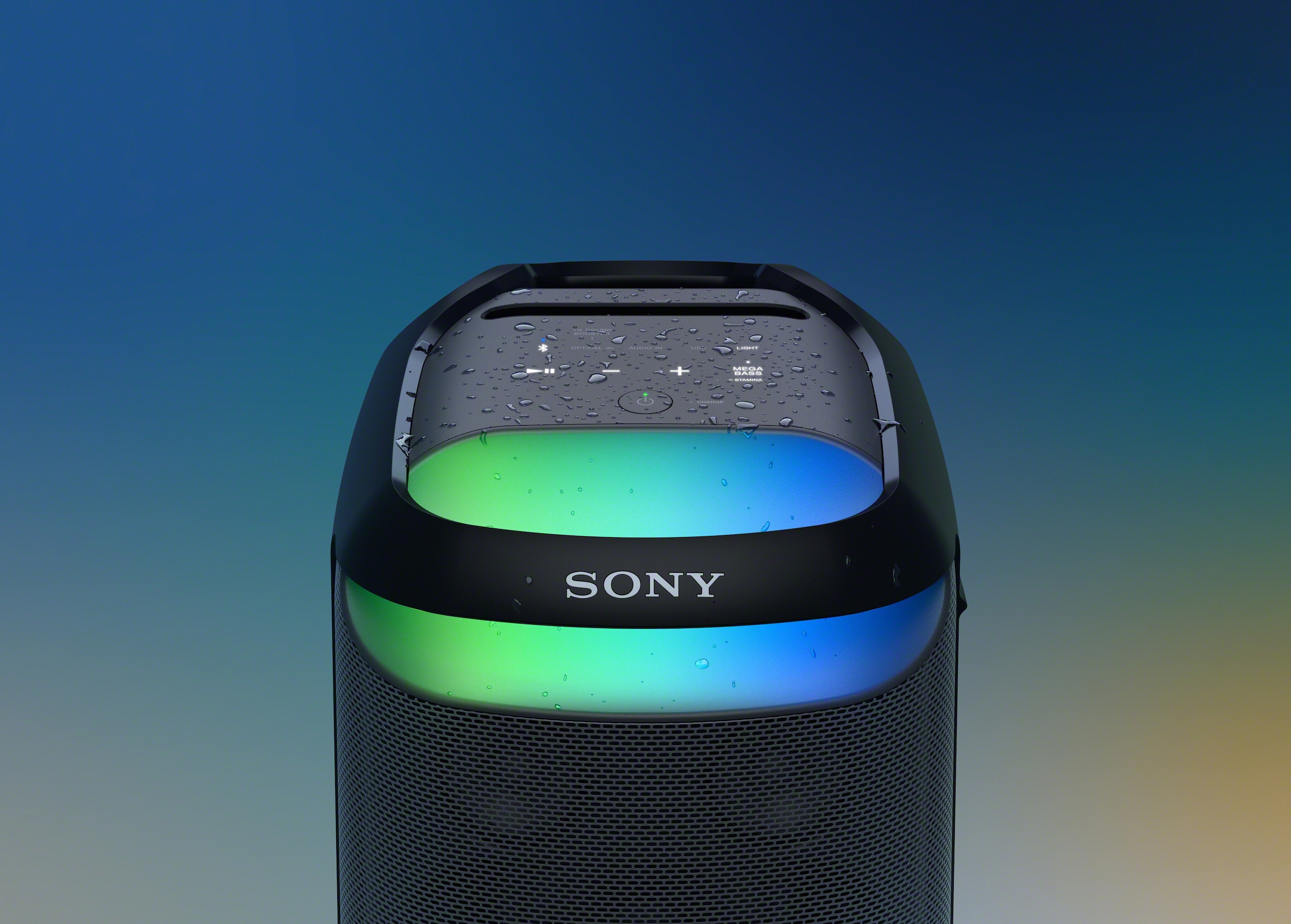 Sony Bluetooth-Lautsprecher »XV800«, Partylautsprecher, 25 Std. Akku, Schnelladefunktion, inkl. Rädern