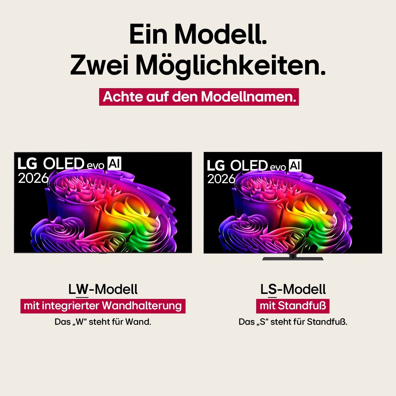 LG OLED-Fernseher »OLED55G67LW« 139 cm/55 ″ Smart-TV