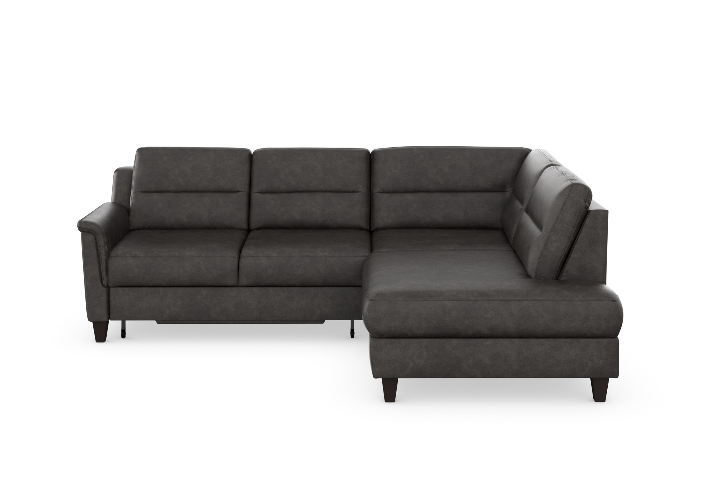 sit&more Ecksofa »Farö L-Form«, inklusive Federkern, wahlweise mit Bettfunktion und Bettkasten