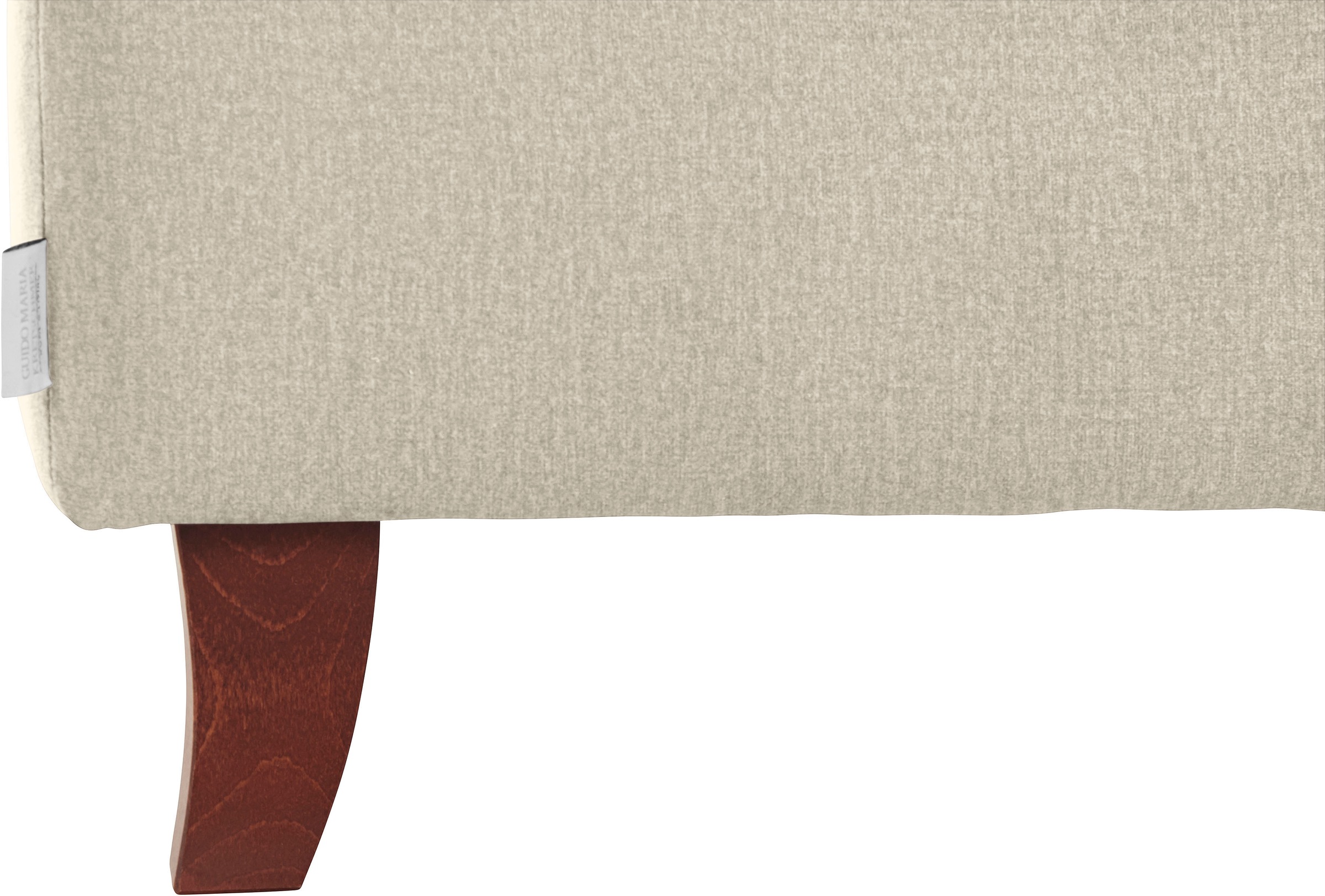 Home affaire Polsterhocker »Reims« echte Chesterfield-Knopfheftung, Samtoptik mich changierender Optik