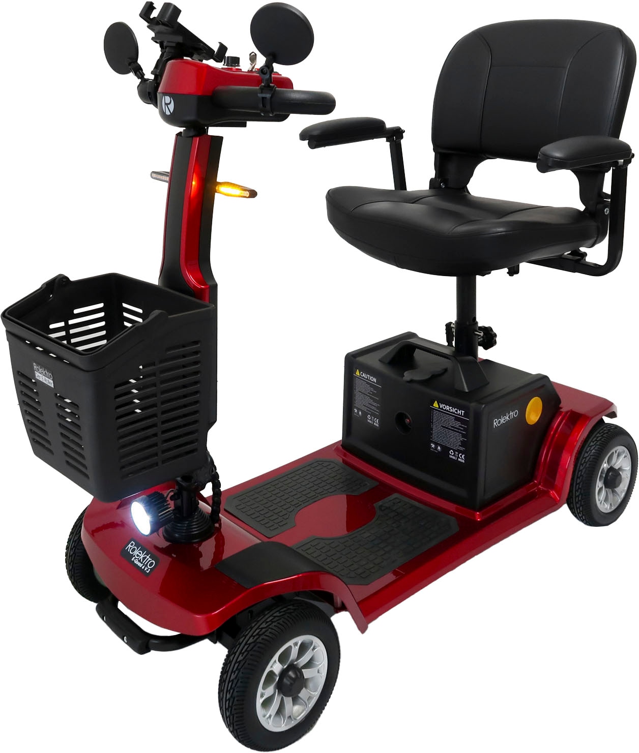 Rolektro Elektromobil »E-Quad 6 V.3, Rot, 24V-20Ah Lithium-Akku, 300 Watt«