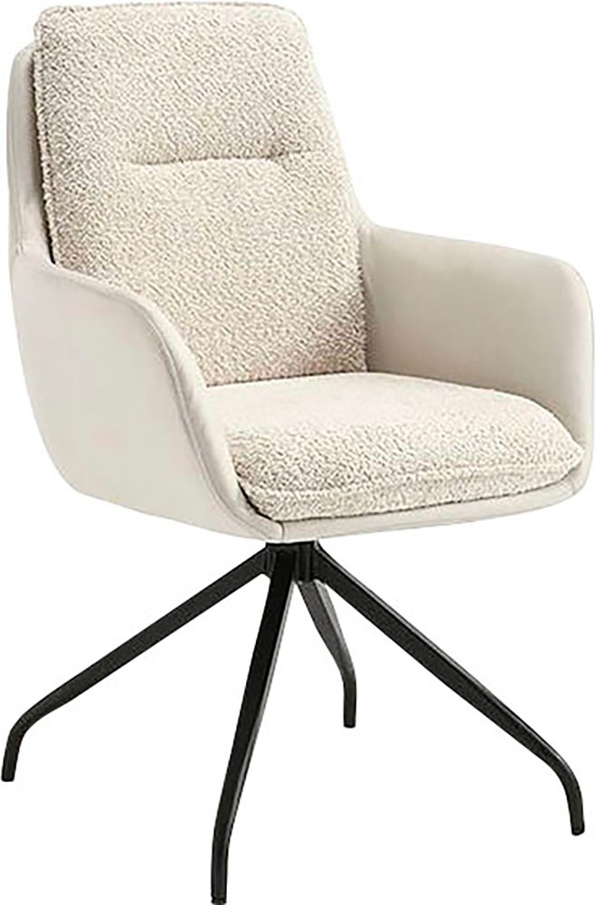 Home affaire Esszimmerstuhl »Barcelona« (Set) 2 Stk. Boucle verschiedene Ge günstig online kaufen