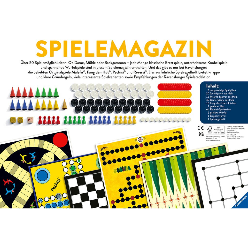 Ravensburger Spielesammlung »Spiele-Magazin«