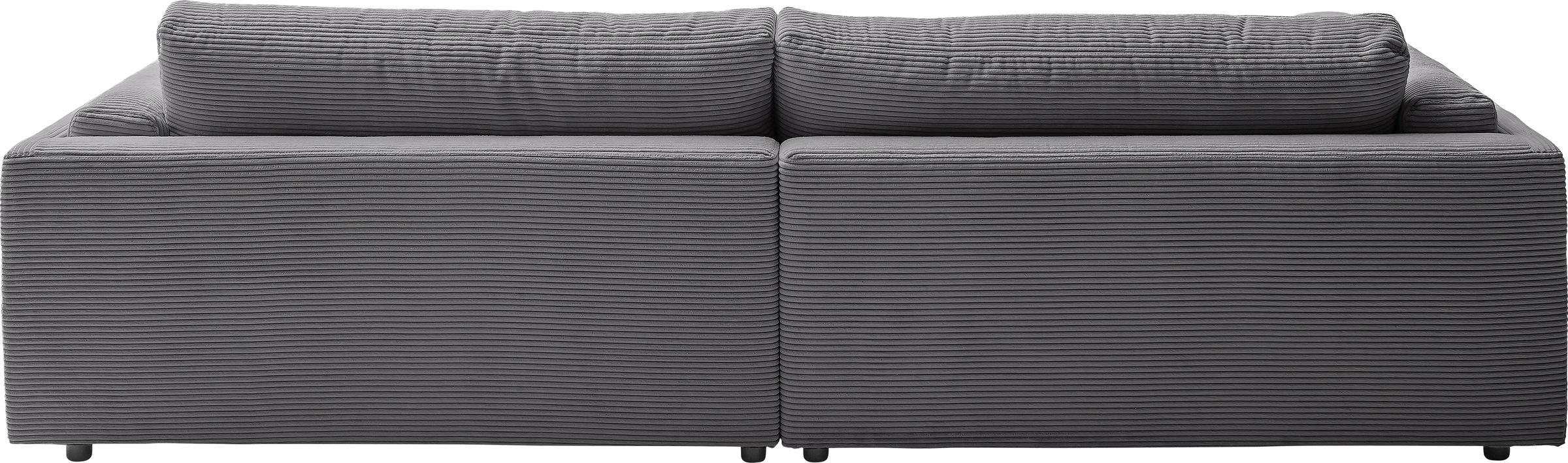 3C Candy Big-Sofa »Karalis mit extra großer Sitztiefe, elegantes Mega Sofa zum Relaxen,«, auch in Cord- oder Leder-Bezug, lose Kissen, loungige Bequemlichkeit