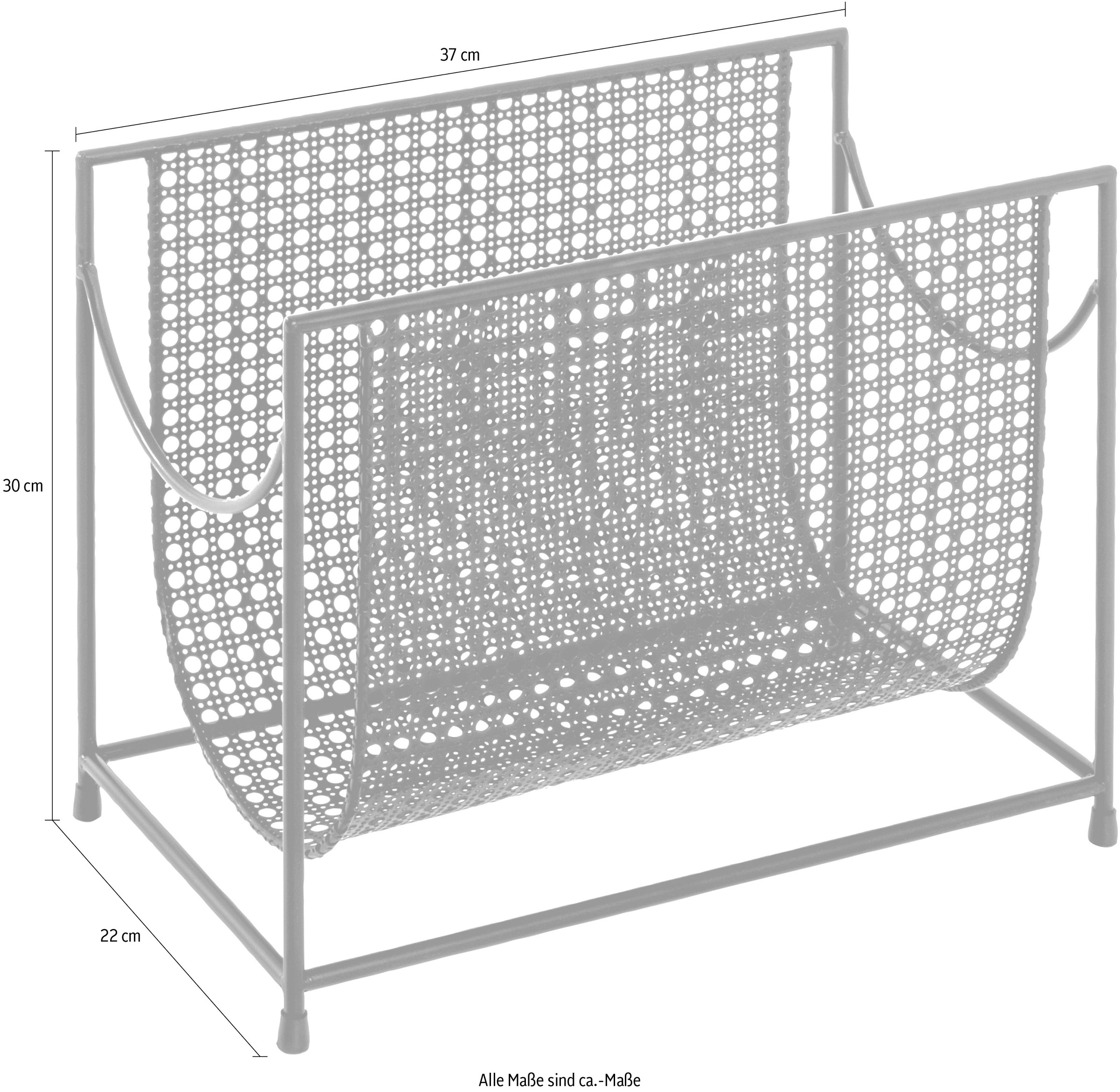 HAKU Zeitungsständer »22517«, Breite 37 cm