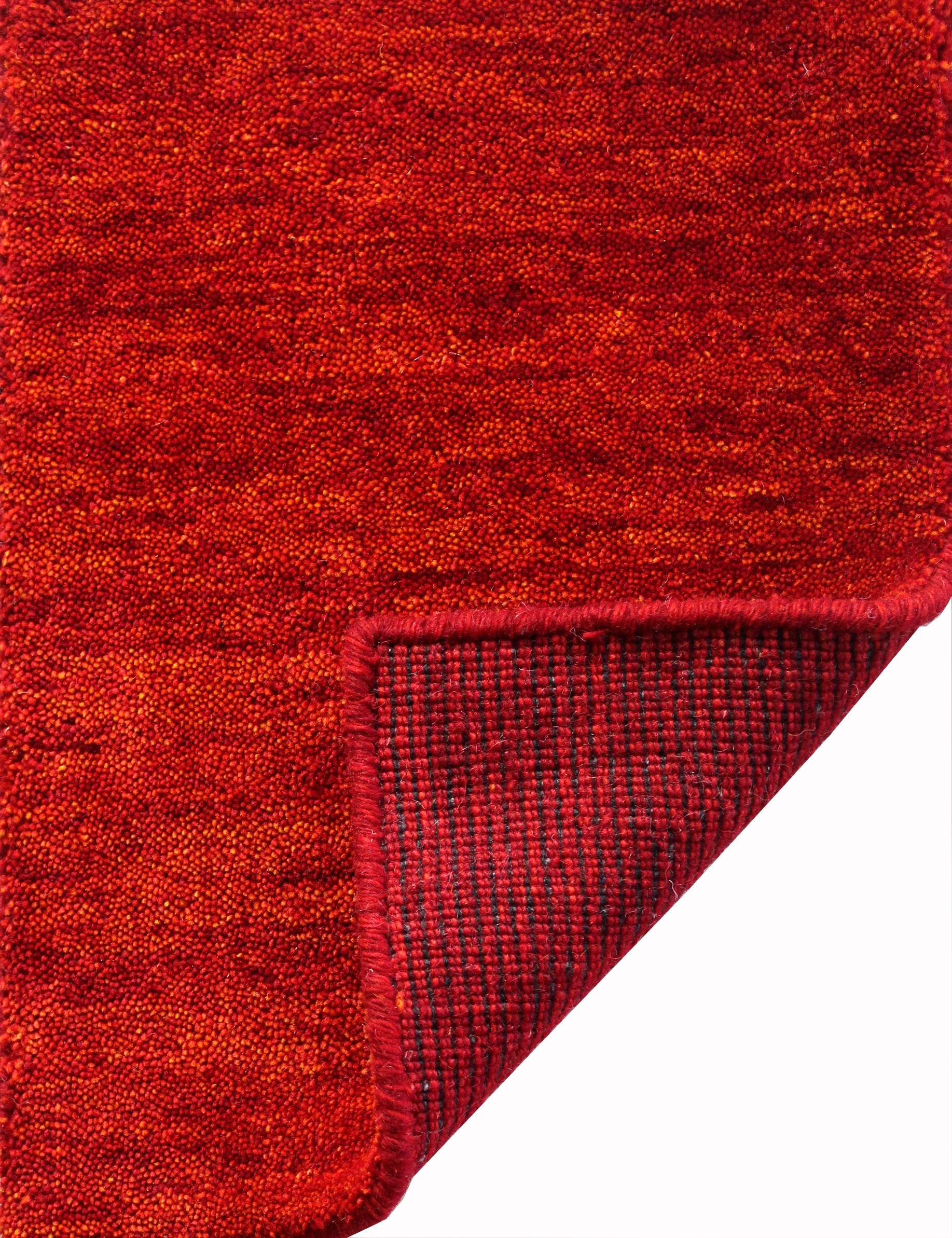 Dekowe Wollteppich »Lindsay« rechteckig 12 mm Höhe Handweb Teppich, Kurzflor, reine Wolle, handgewebt