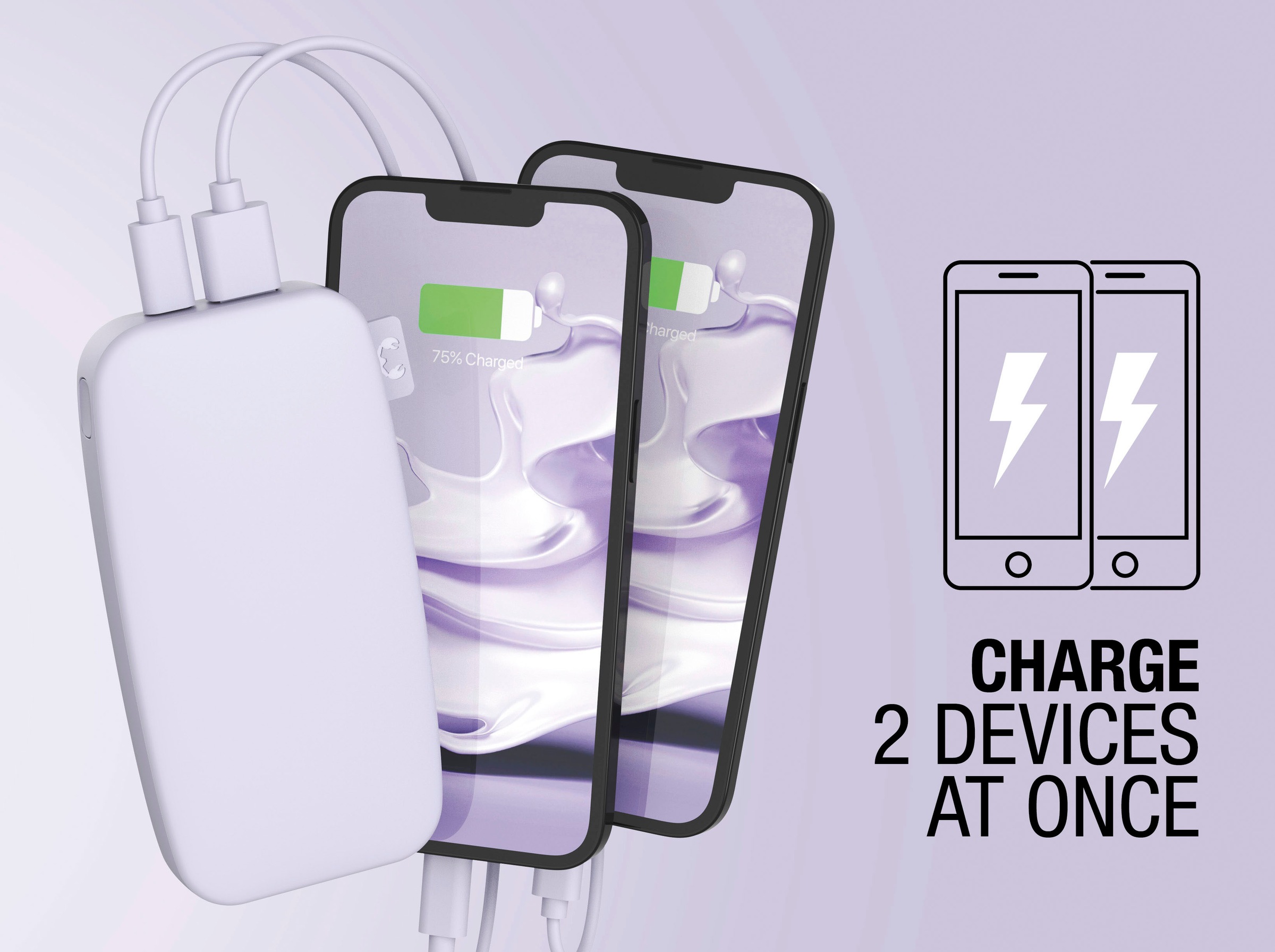 Fresh´n Rebel Powerbank »Power Pack 12000mAh mit USB-C, Ultra Fast Charge & 20W PD«
