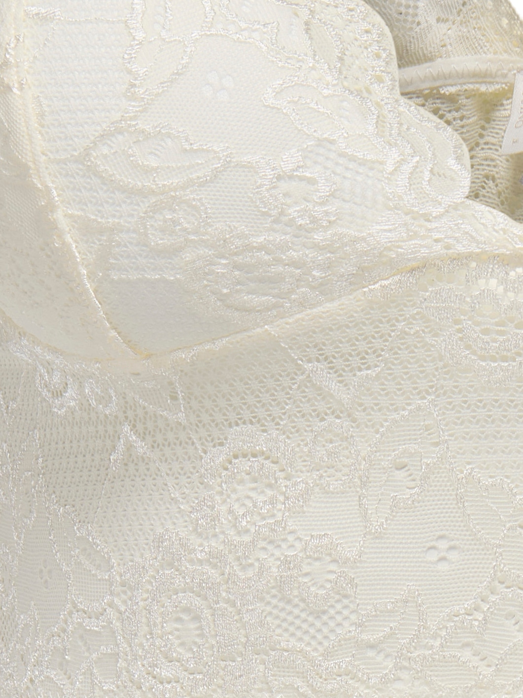 ONLY Spitzentop »ONLCHLOE – Spitzen-Bra mit gepolsterten Cups und Stretch« regular fit, feminin, Spitze, Kunstfaser, V-Ausschnitt