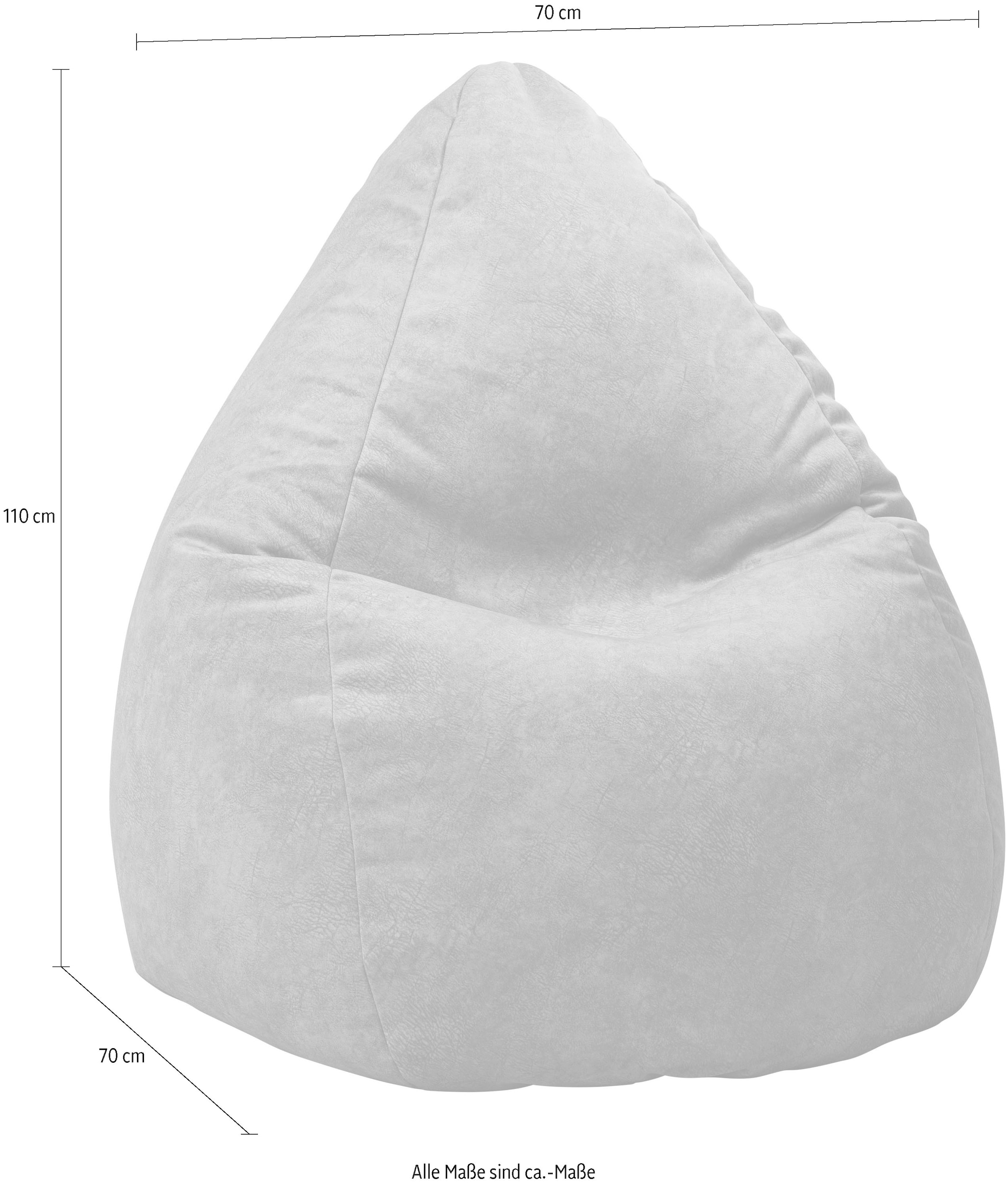 Sitting Point Sitzsack »Beanbag Karolina«, (1 St.)